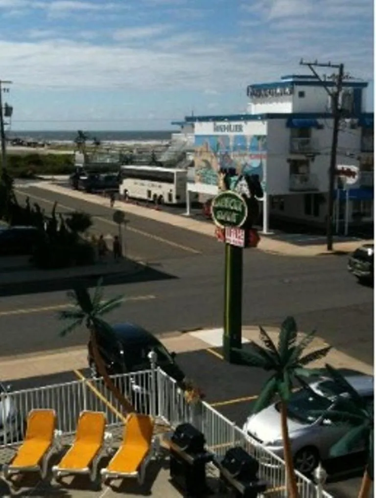View (from property/room) in American Safari Motel Wildwood Crest Beach