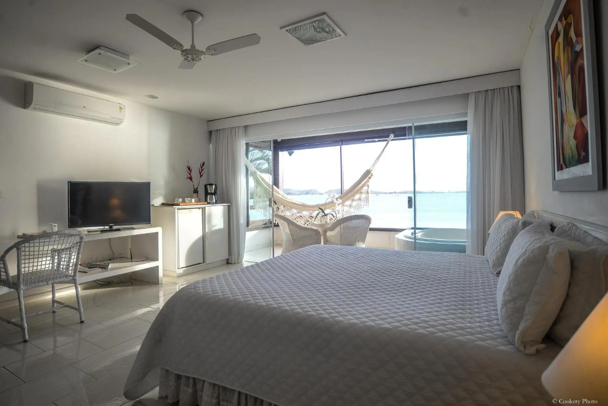 Bed in Barracuda Eco Resort Búzios