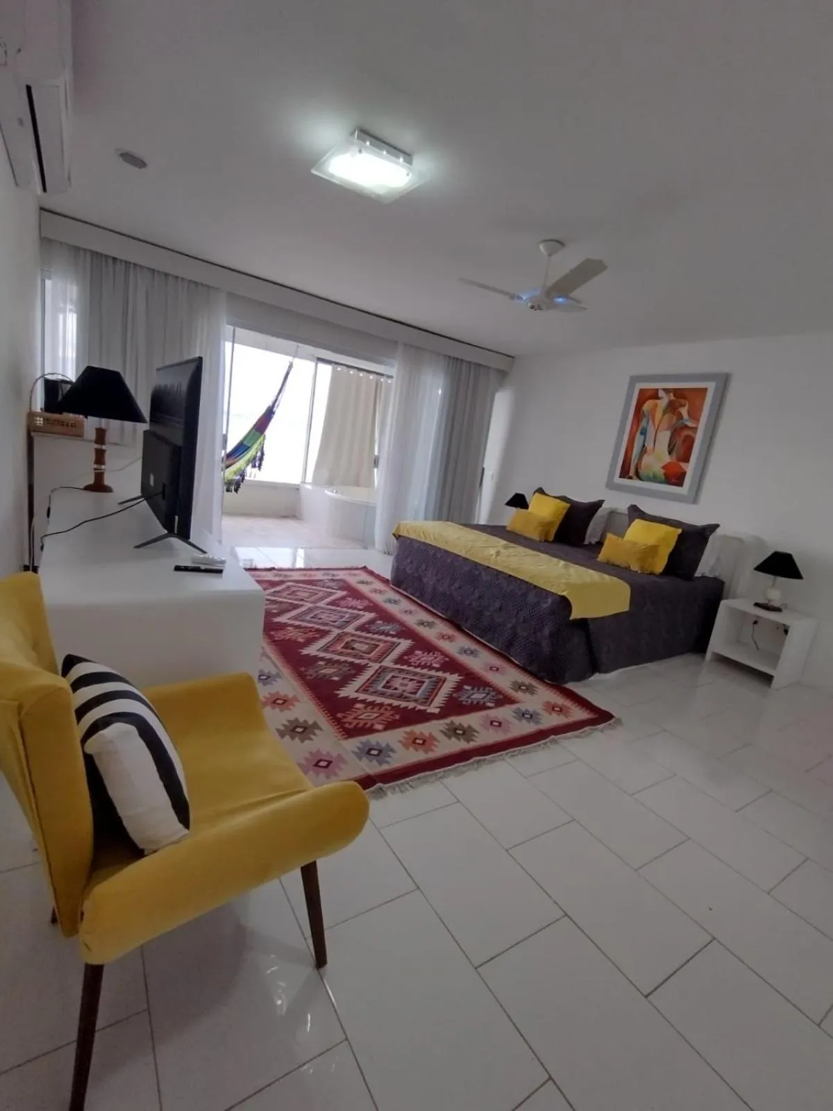 Bed in Barracuda Eco Resort Búzios