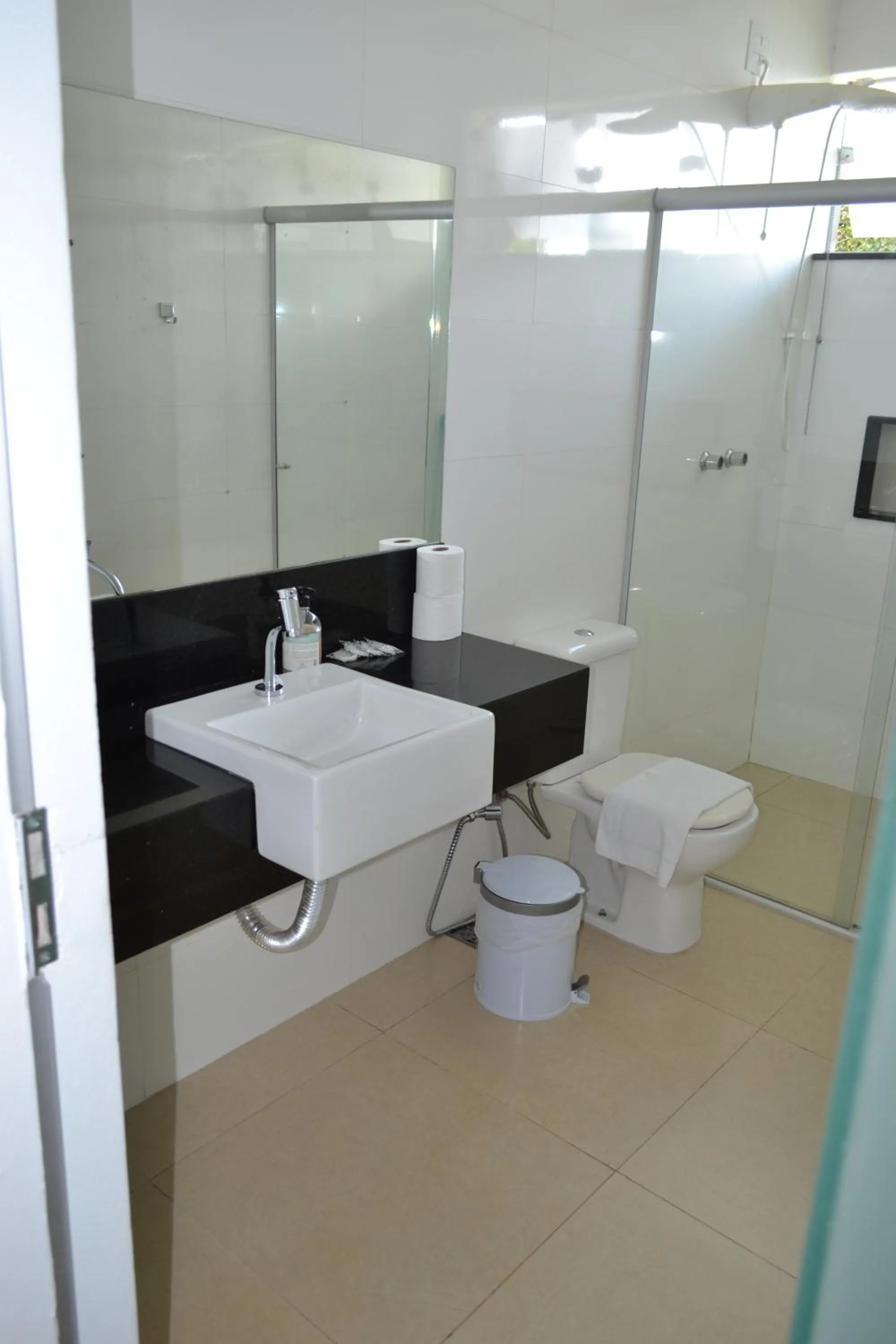 Bathroom in Pousada Suítes do Lago