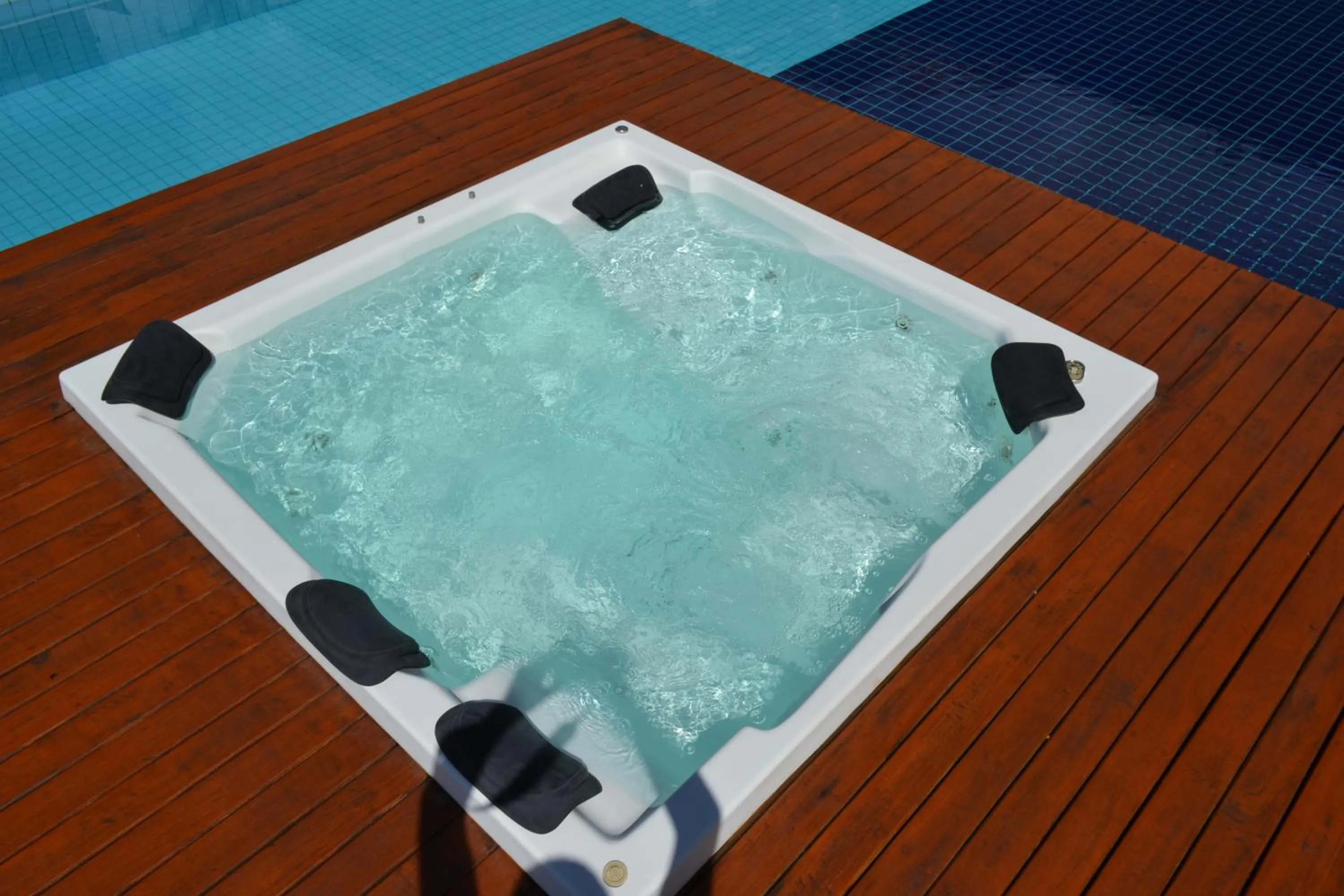 Hot Tub in Pousada Suítes do Lago