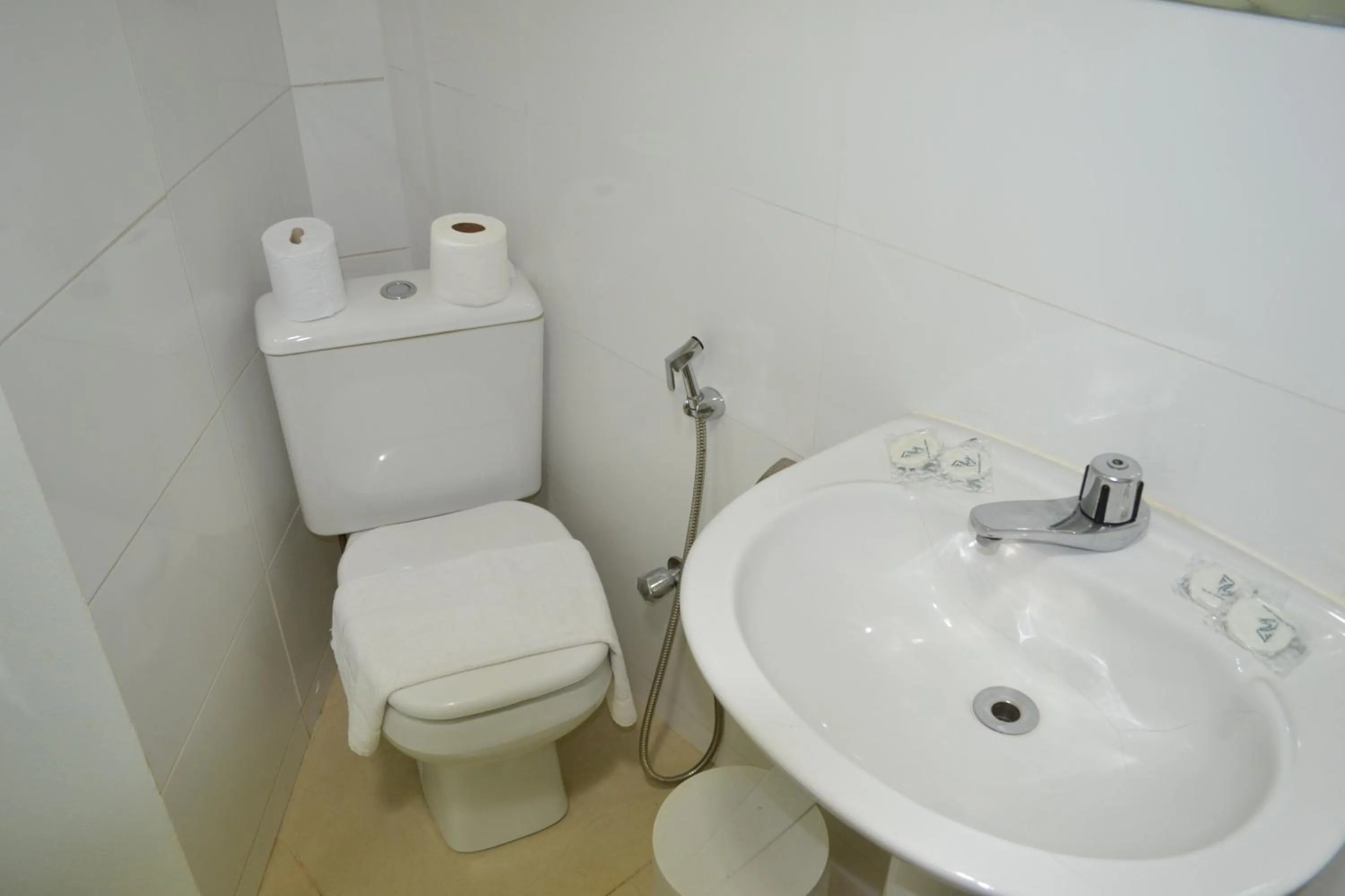 Bathroom in Pousada Suítes do Lago