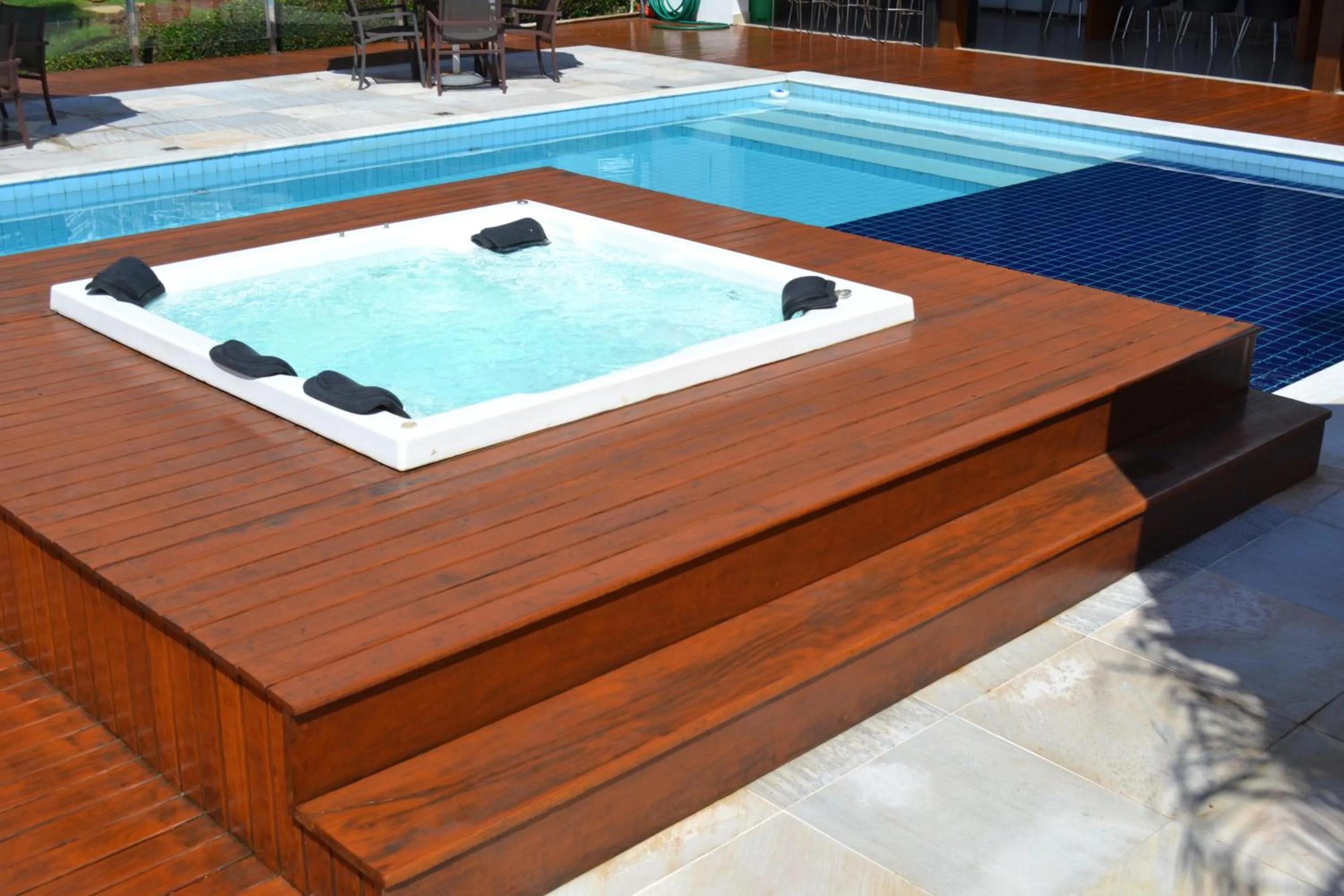 Hot Tub in Pousada Suítes do Lago