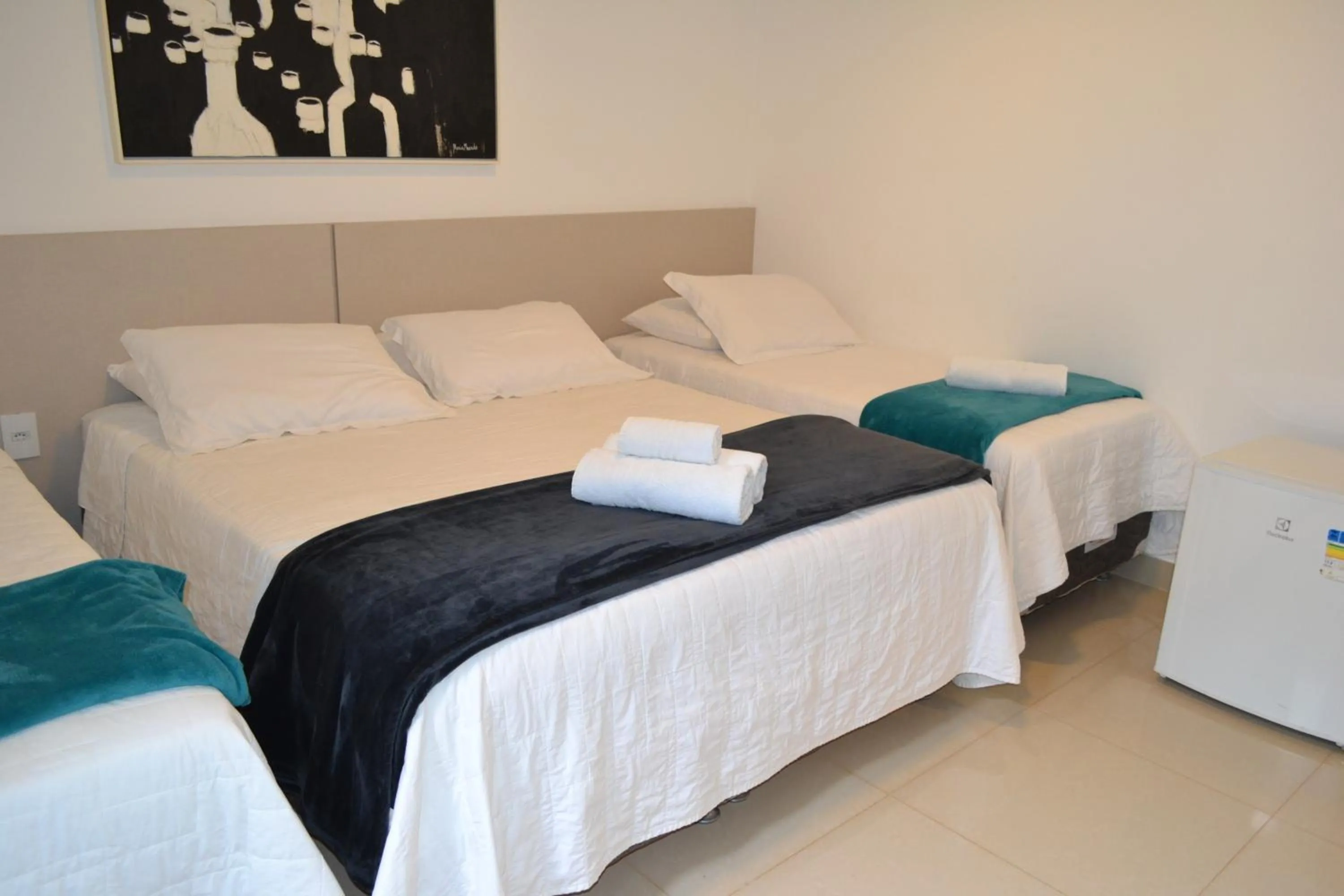 Bedroom, Bed in Pousada Suítes do Lago