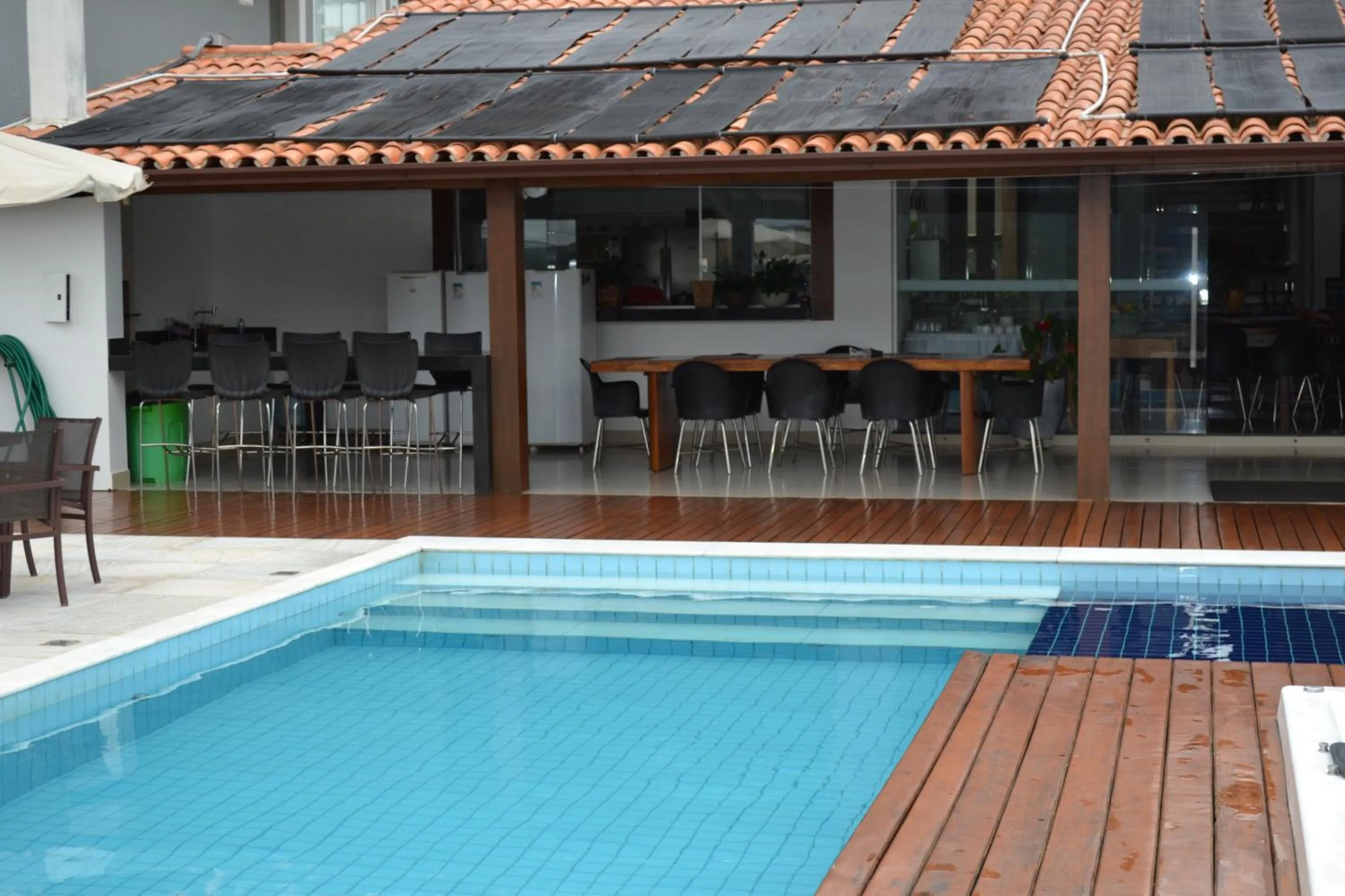 Patio in Pousada Suítes do Lago