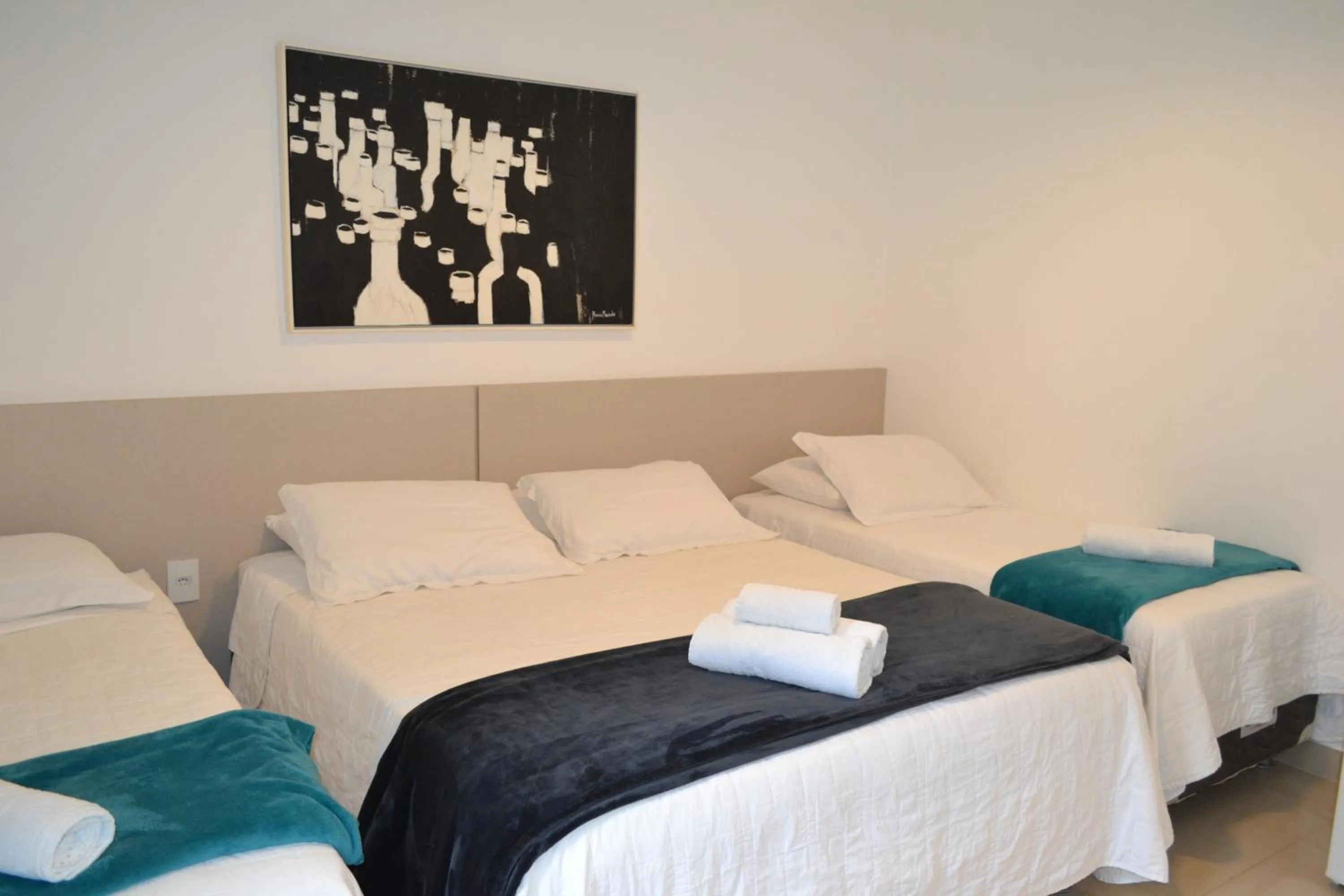 Bedroom, Bed in Pousada Suítes do Lago