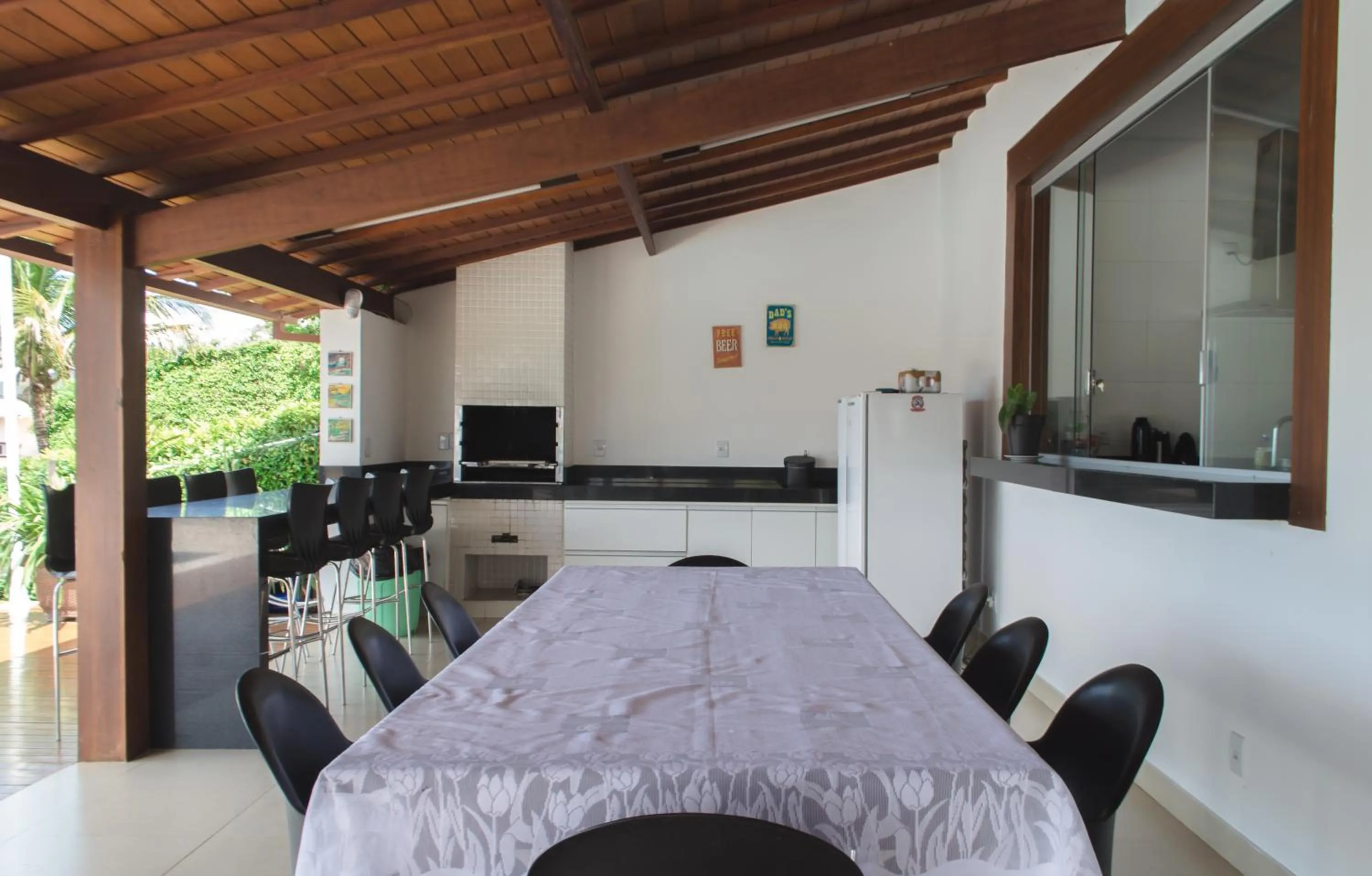 Dining area in Pousada Suítes do Lago