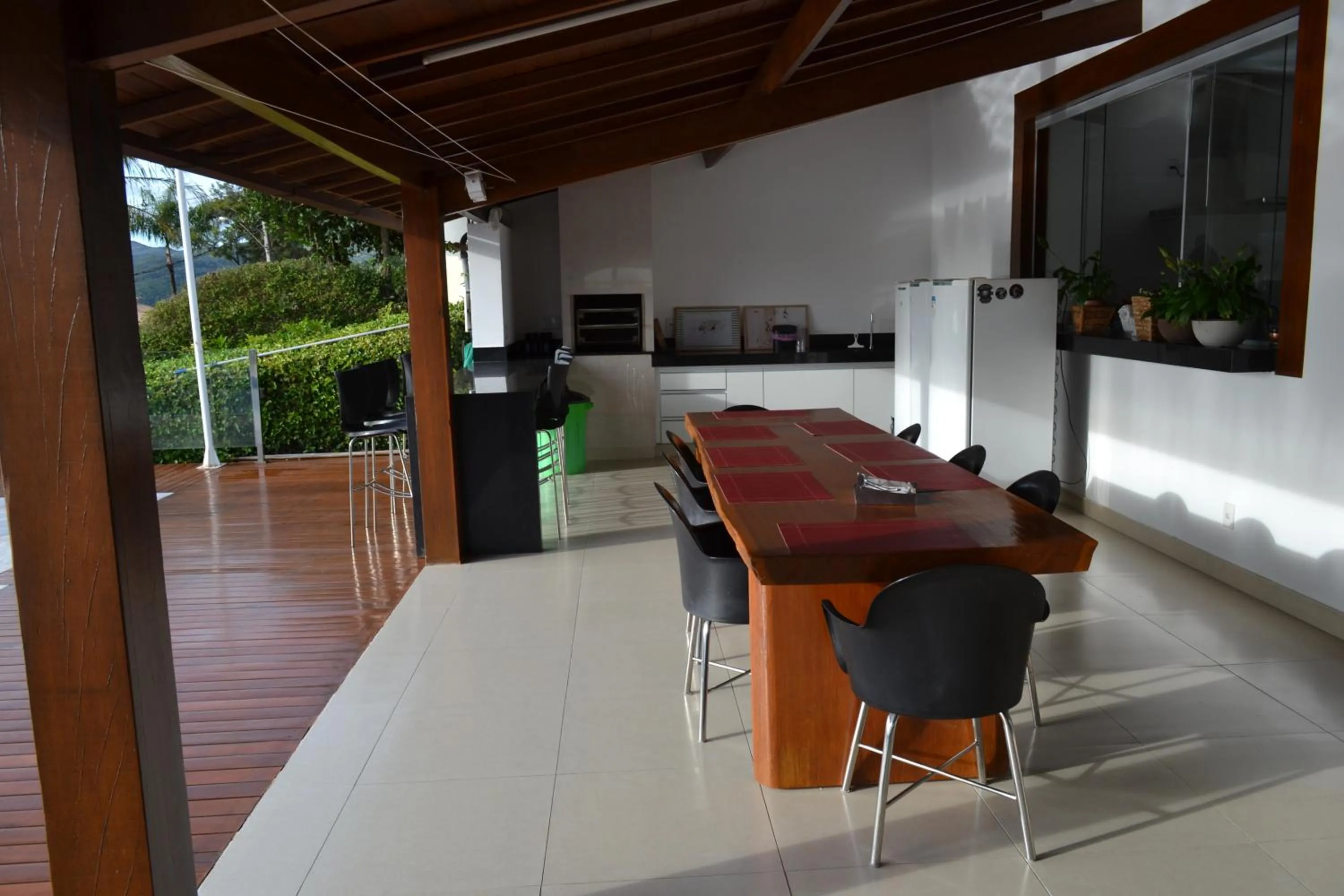 Dining area in Pousada Suítes do Lago