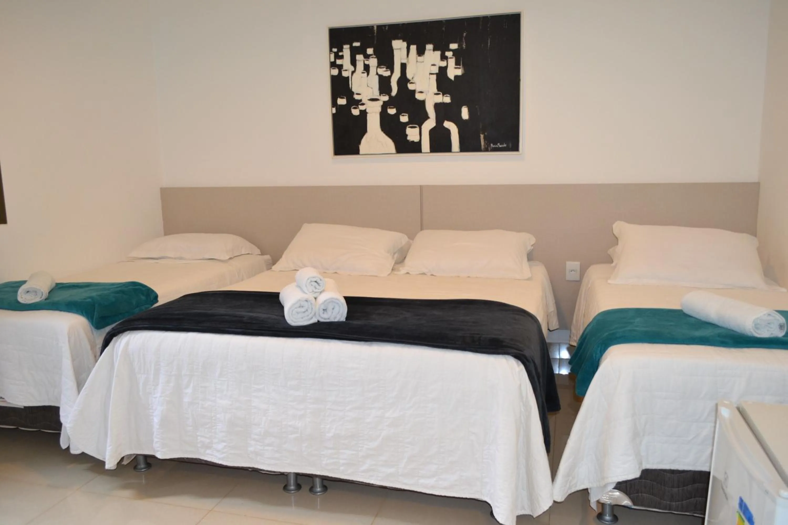 Bedroom, Bed in Pousada Suítes do Lago