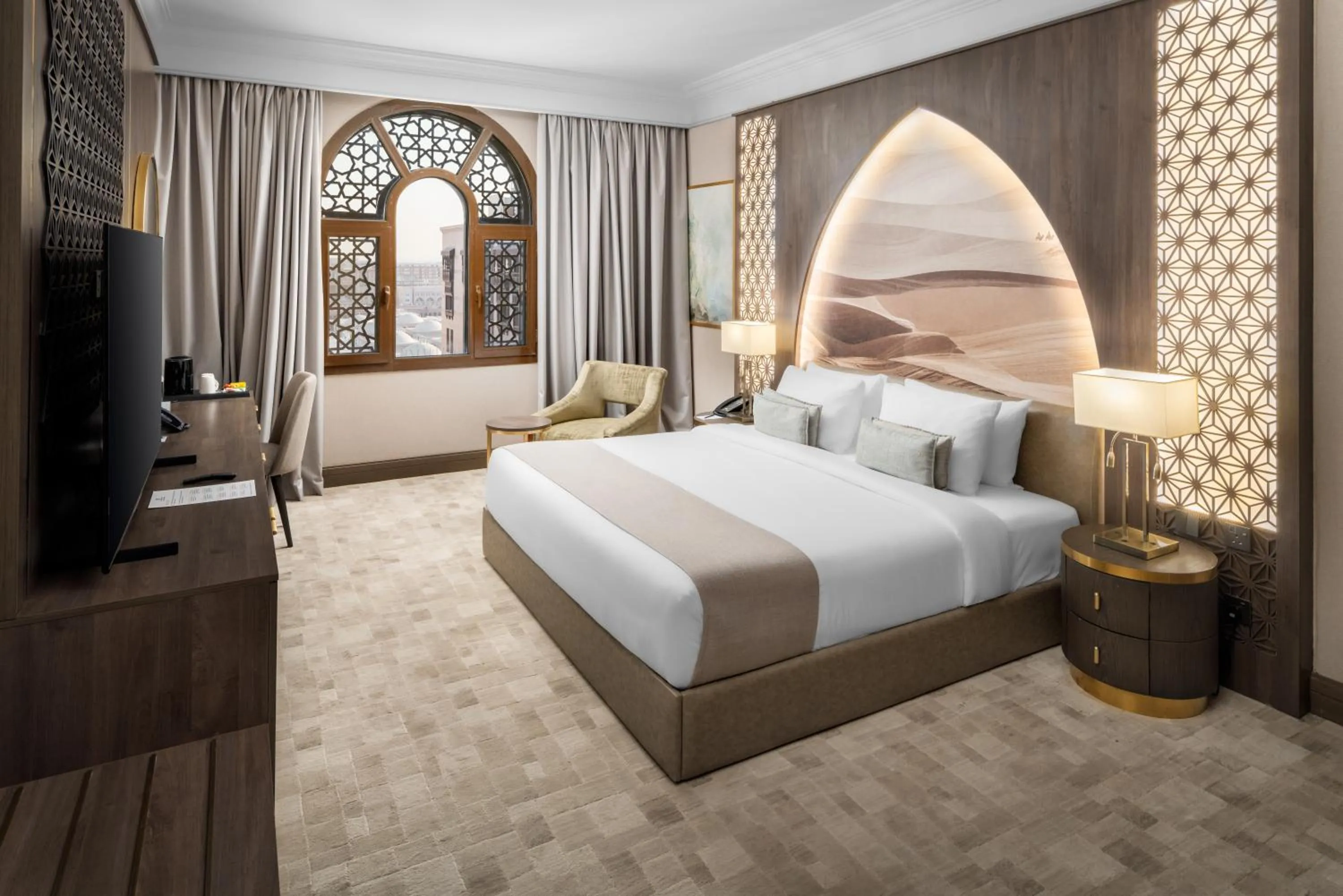 Bed in Dar Aleiman Al Haram