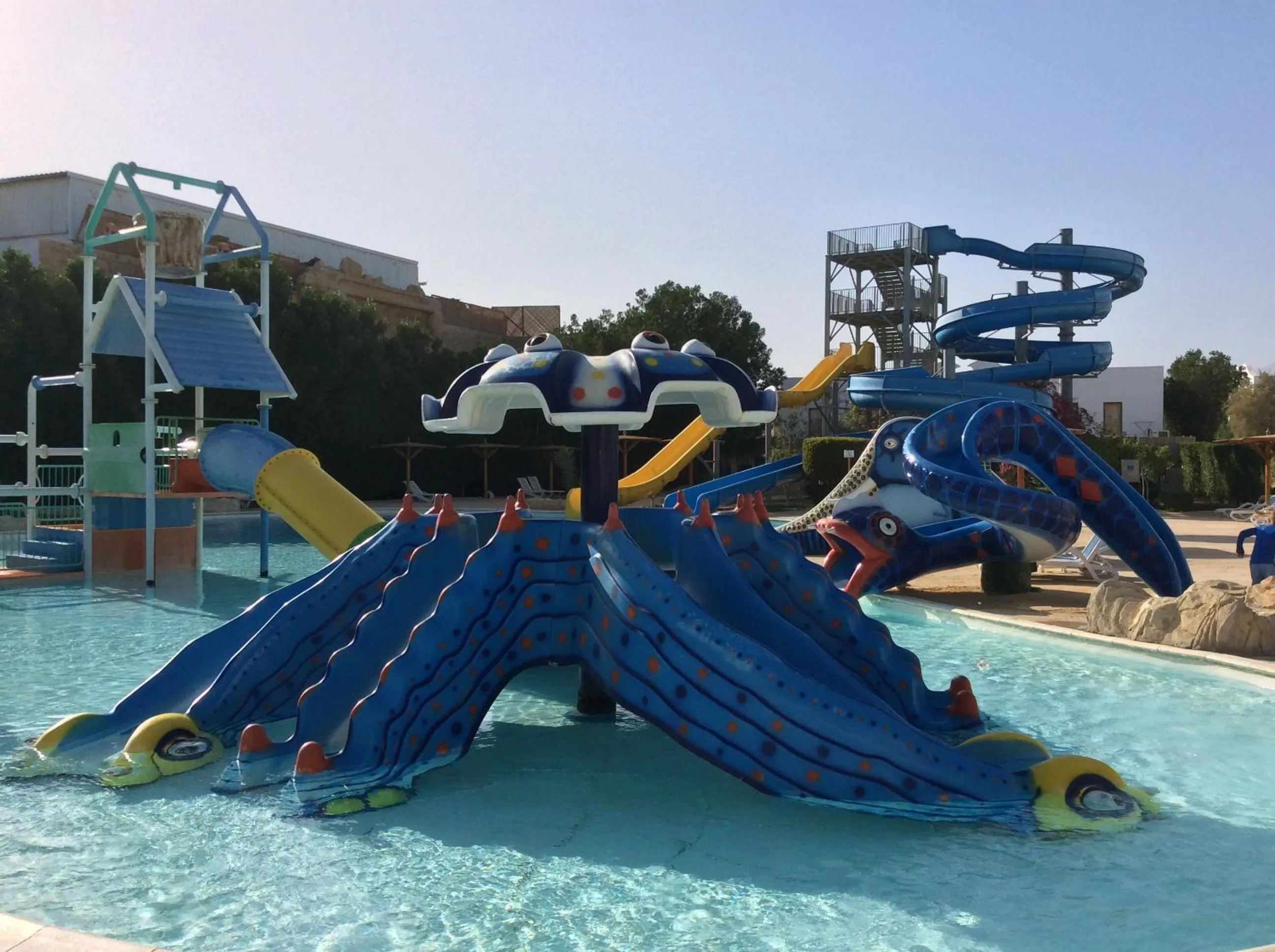 Aqua park in Panorama Naama Heights