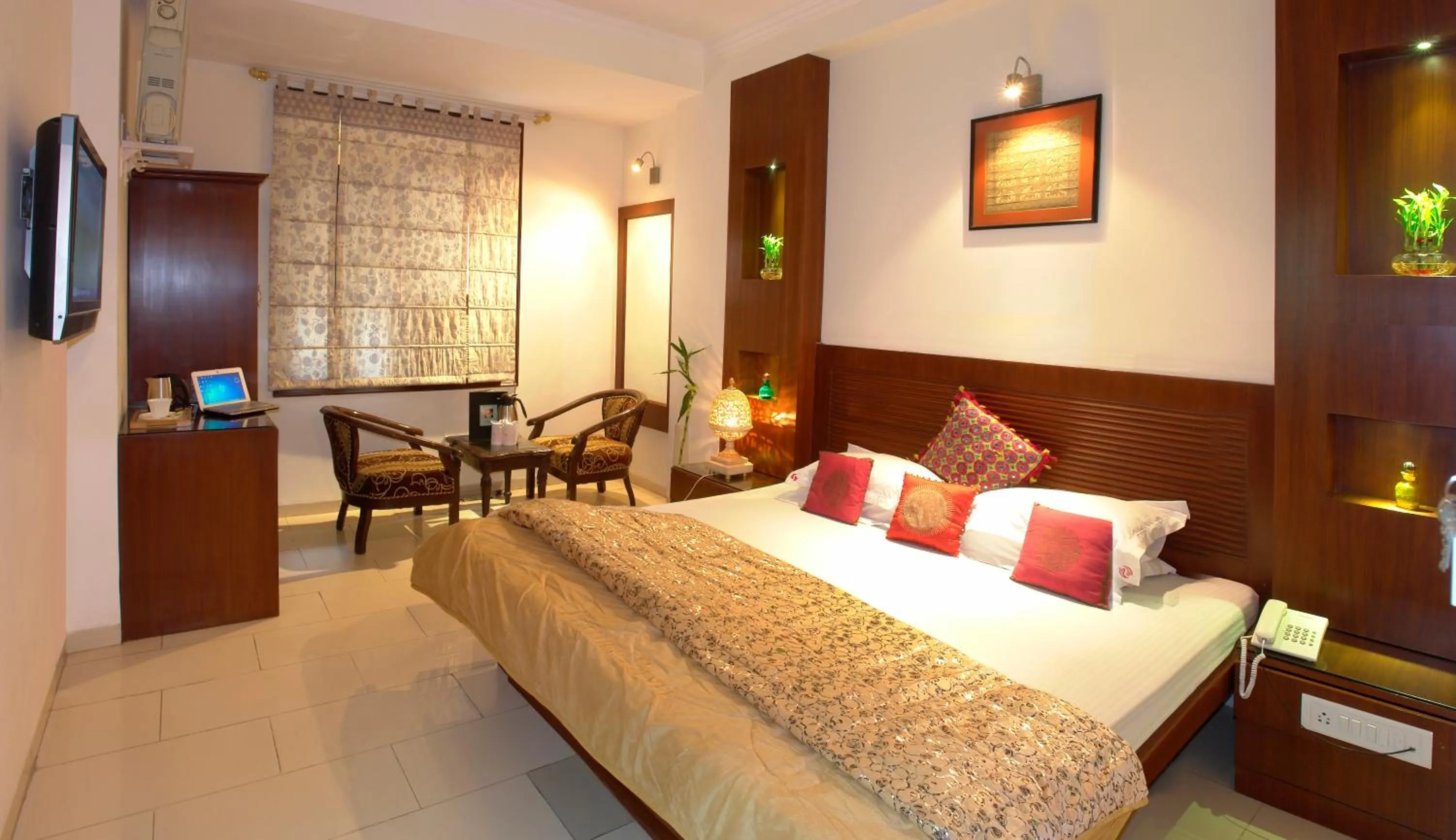 Photo of the whole room, Bed in Hotel Sita International