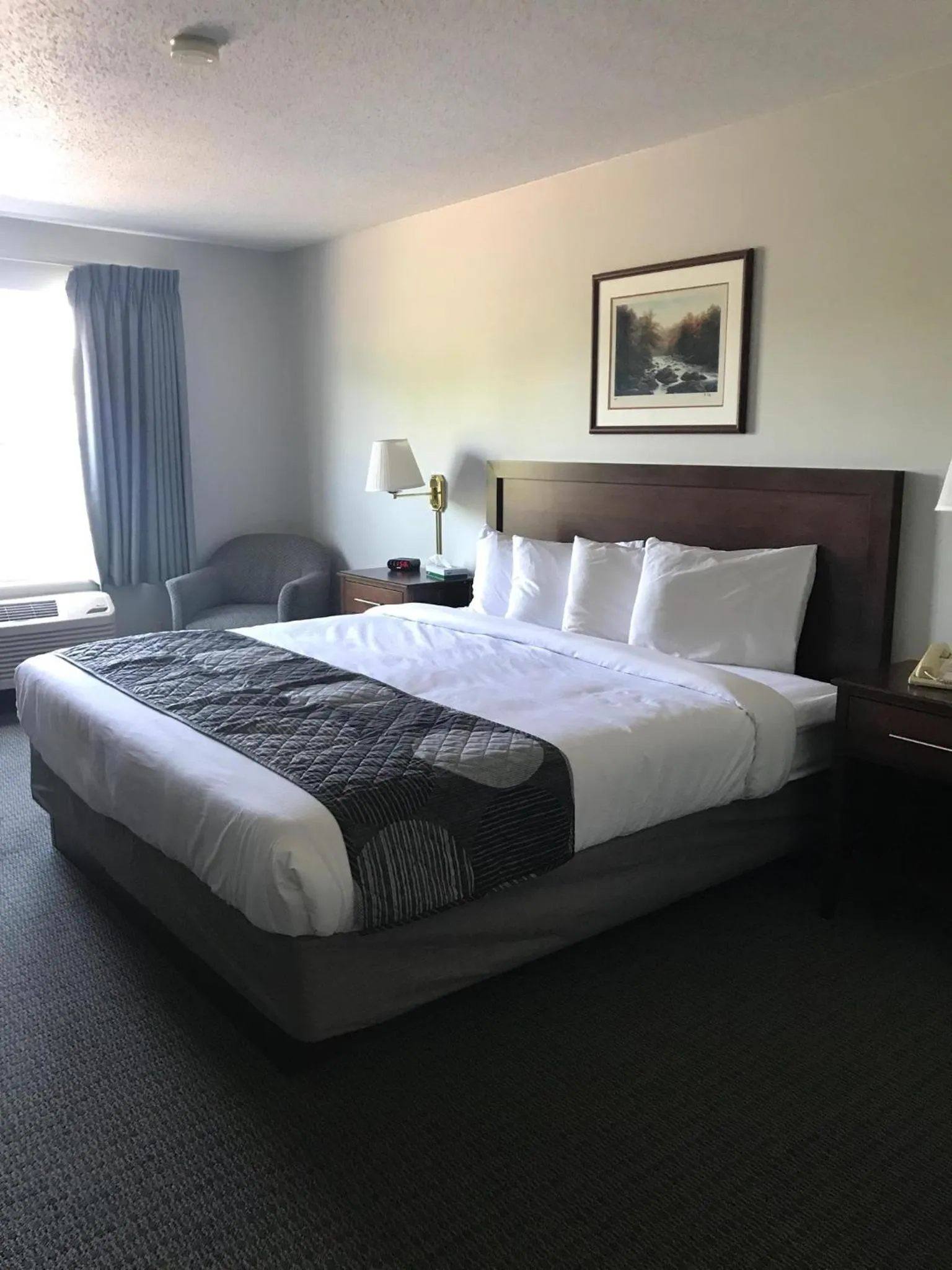 Bed in GrandStay Hotel & Suites Hastings