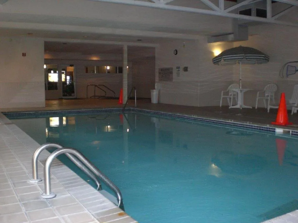 Pool view in GrandStay Hotel & Suites Hastings