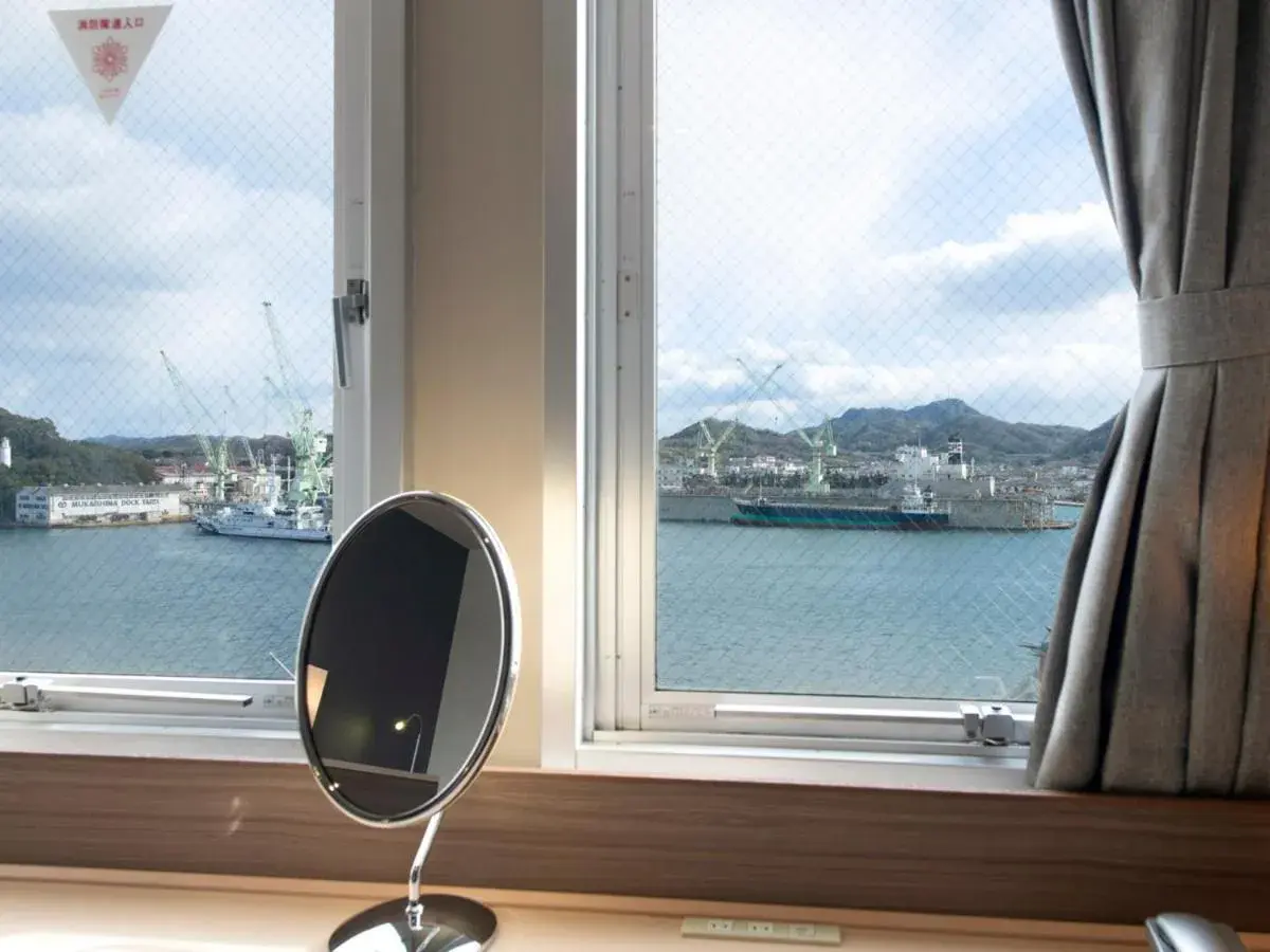 Sea view in Onomichi Daiichi Hotel Sea view in Onomichi Daiichi Hotel