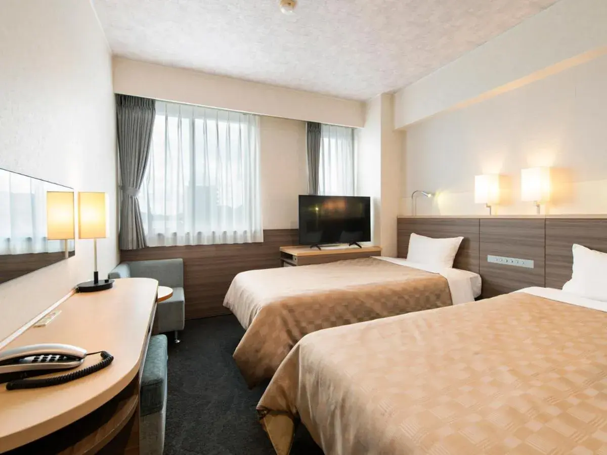 Bed in Onomichi Daiichi Hotel Bed in Onomichi Daiichi Hotel