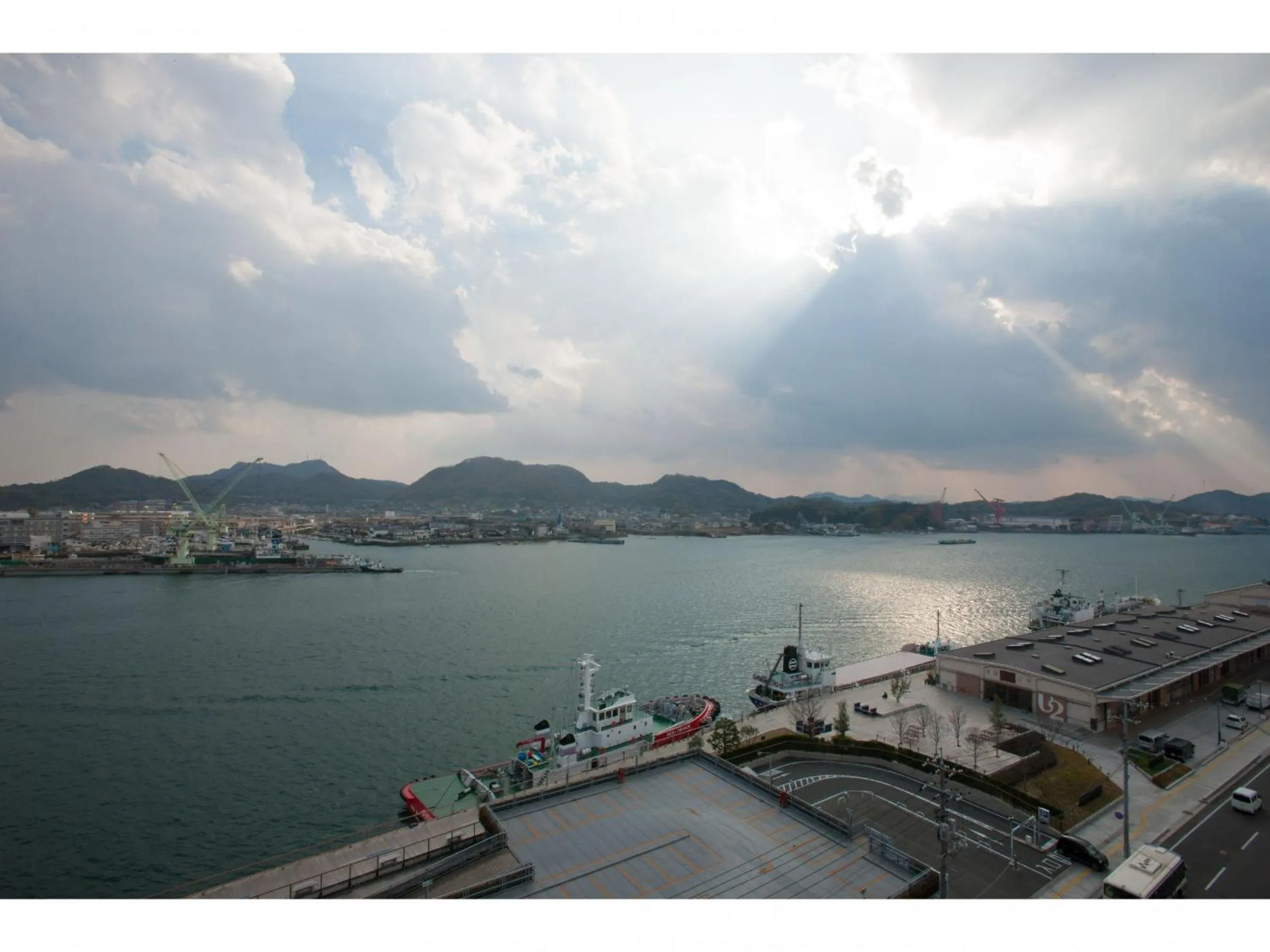 Sea view in Onomichi Daiichi Hotel