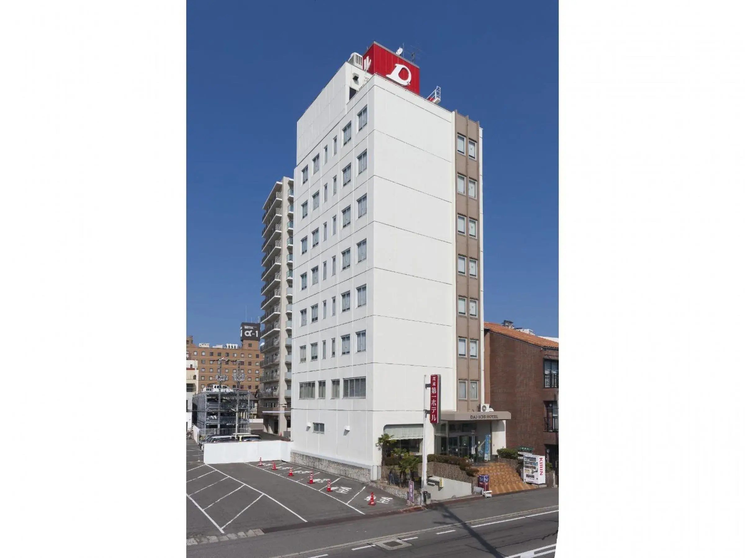 Property building in Onomichi Daiichi Hotel Property building in Onomichi Daiichi Hotel