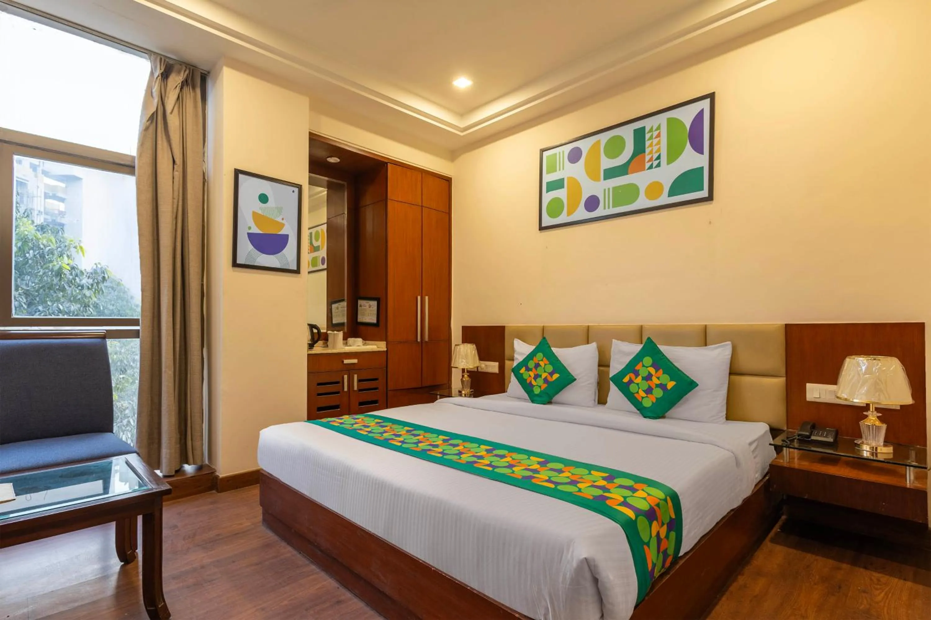 Bedroom, Bed in Treebo Royal Star