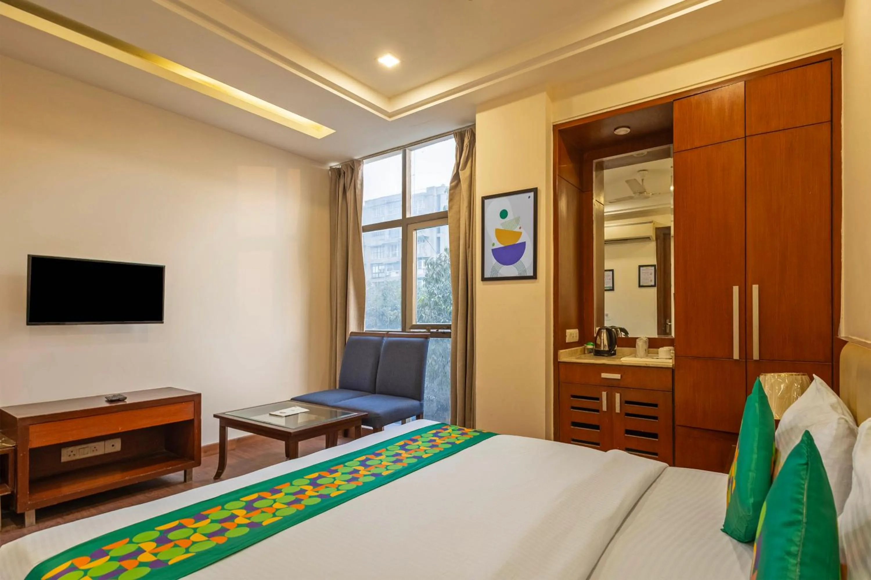 Bedroom, Bed in Treebo Royal Star