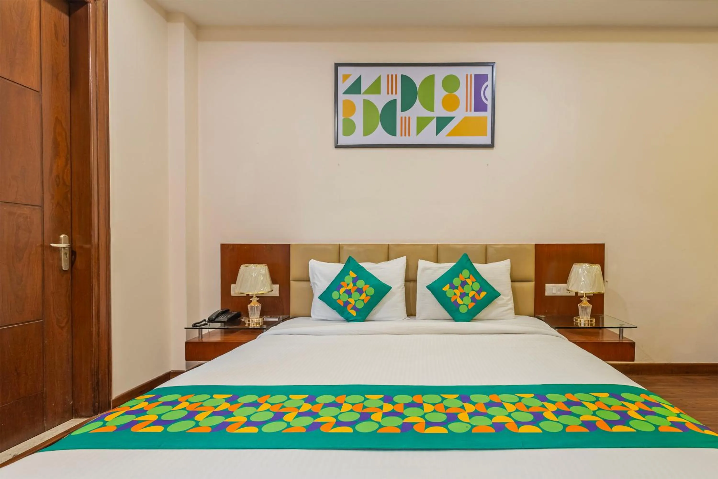 Bedroom, Bed in Treebo Royal Star