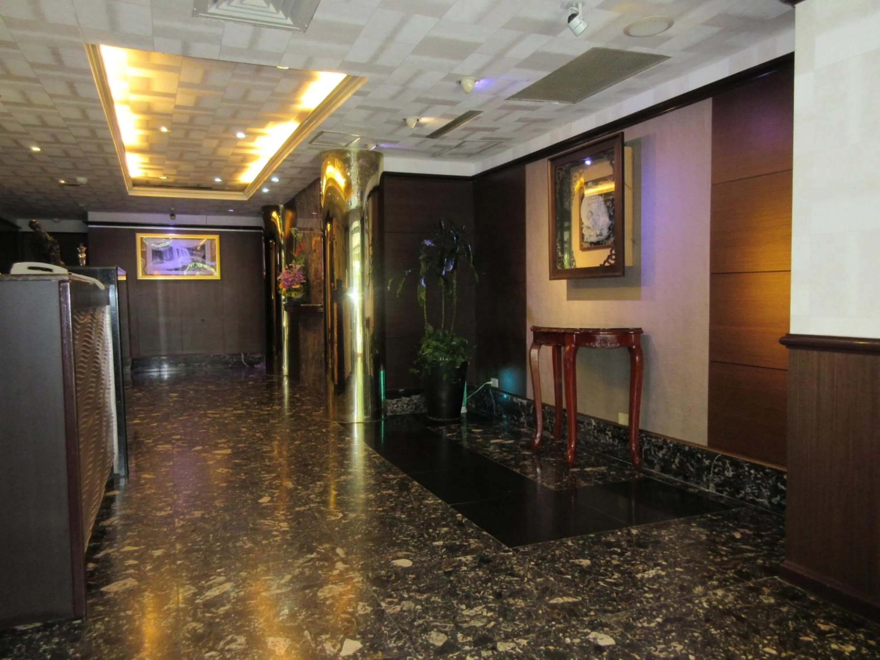 Decorative detail in Dahshin Hotel