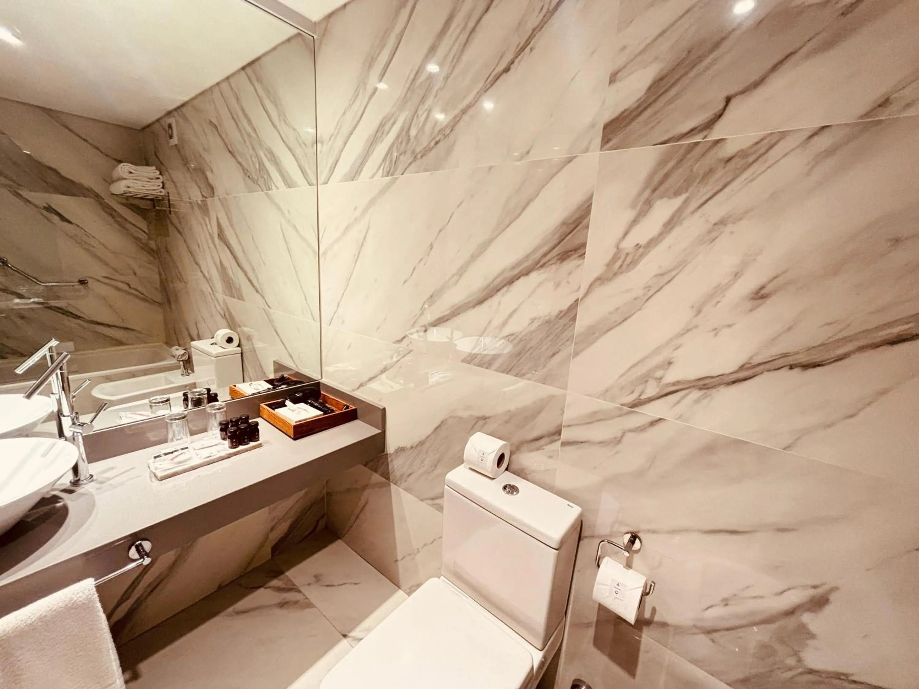 Bathroom in AQ Tailored Suites