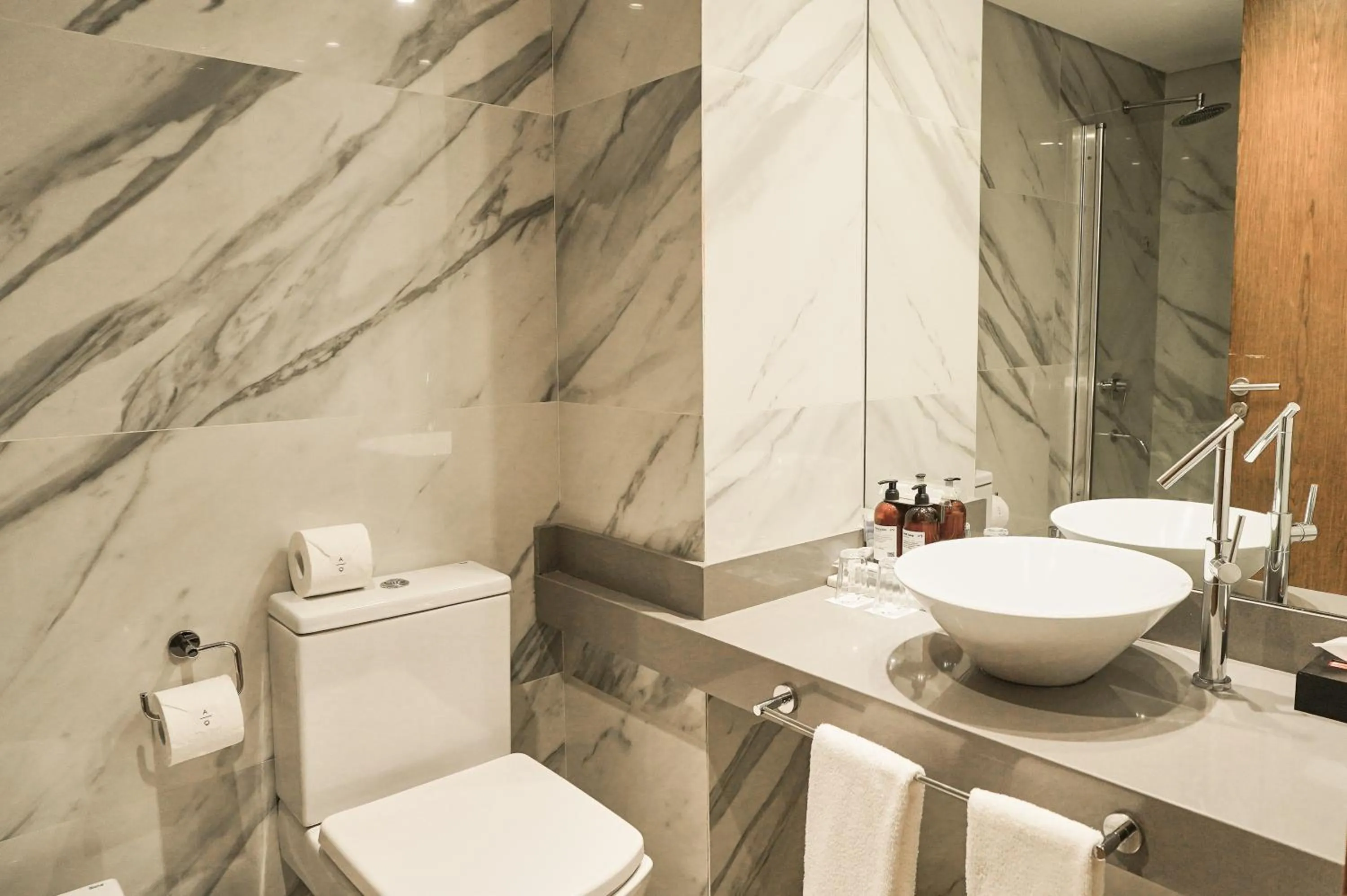 Bathroom in AQ Tailored Suites