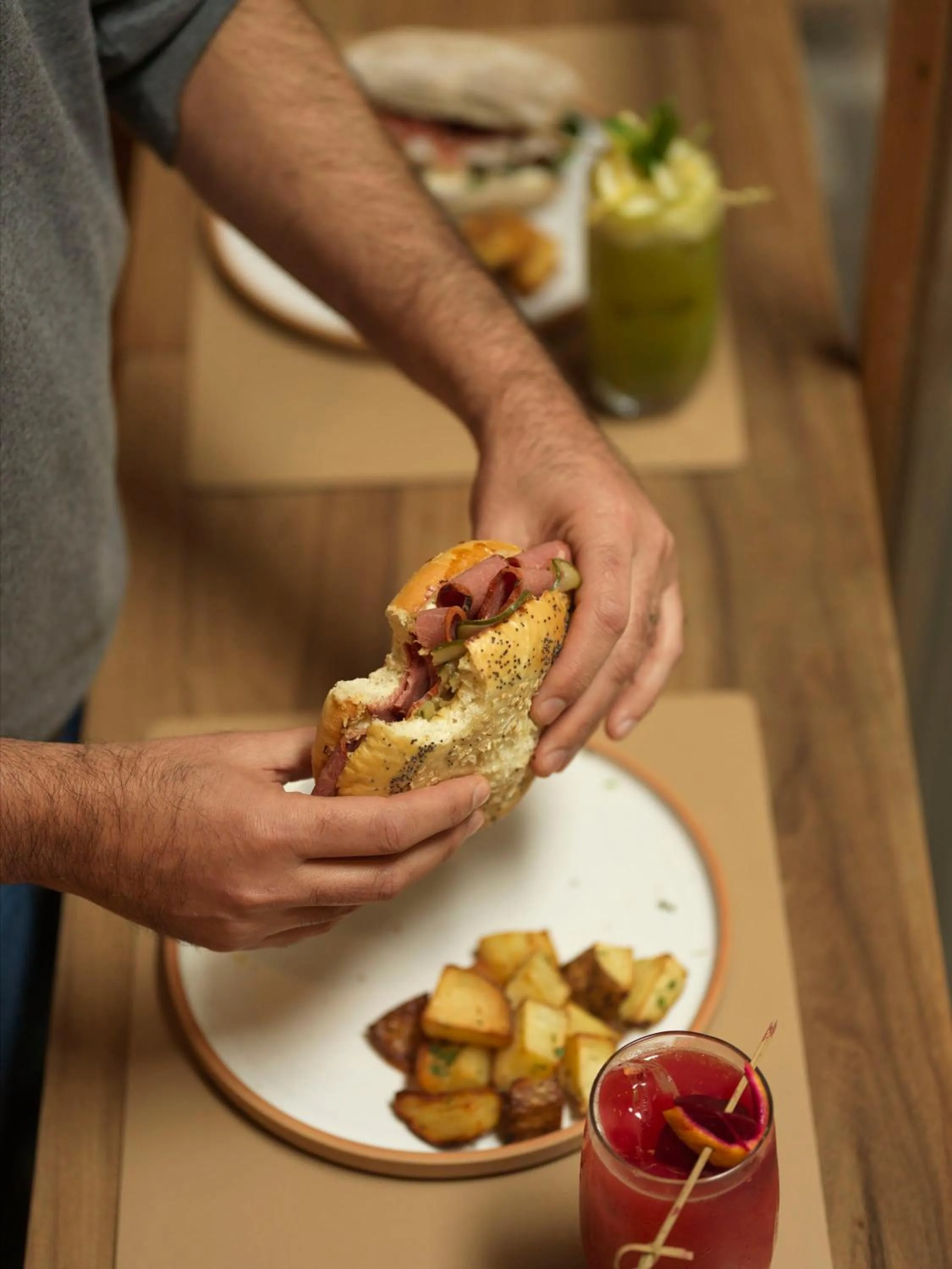 Restaurant/places to eat in AQ Tailored Suites