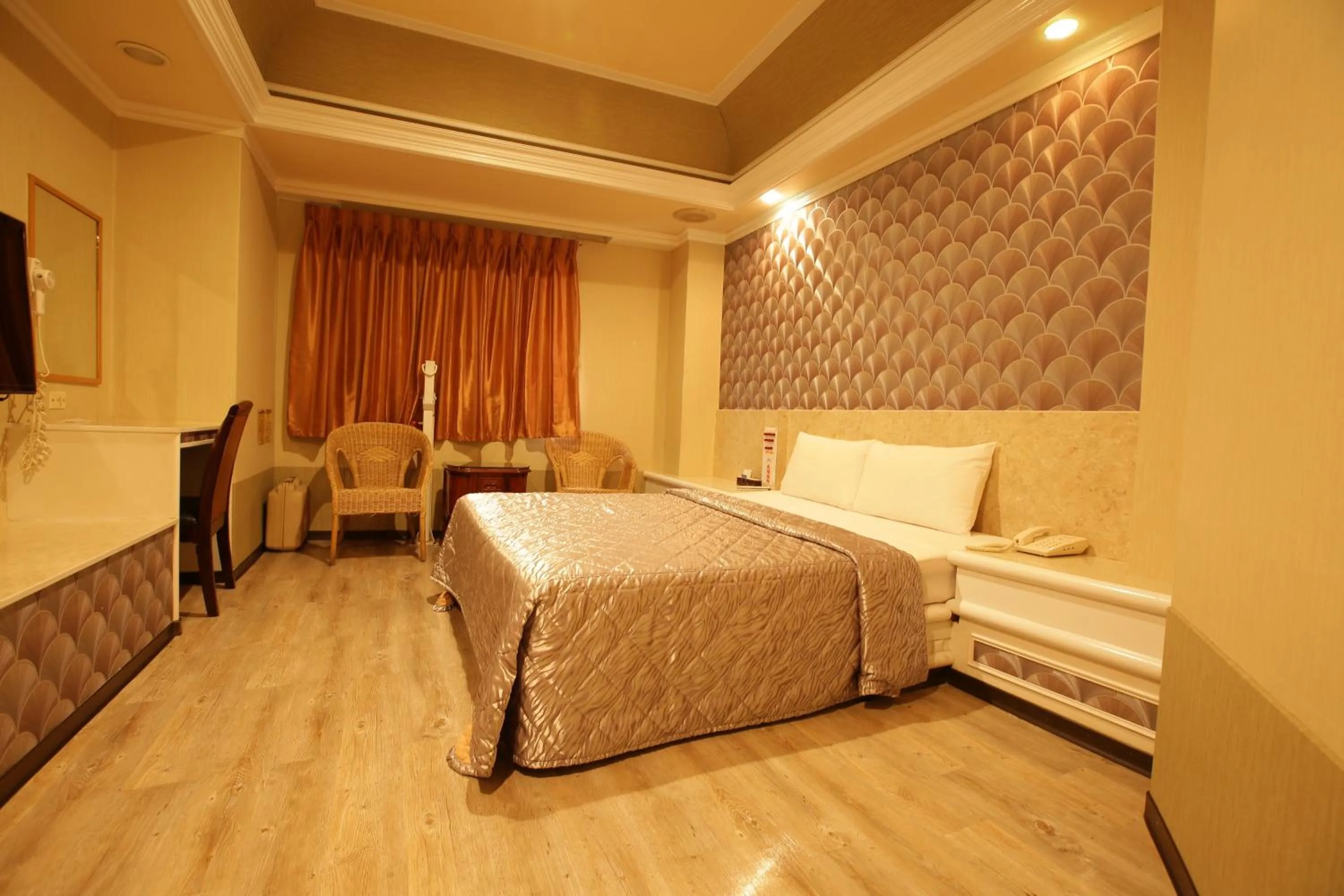 Bed in Hua Yue Hotel