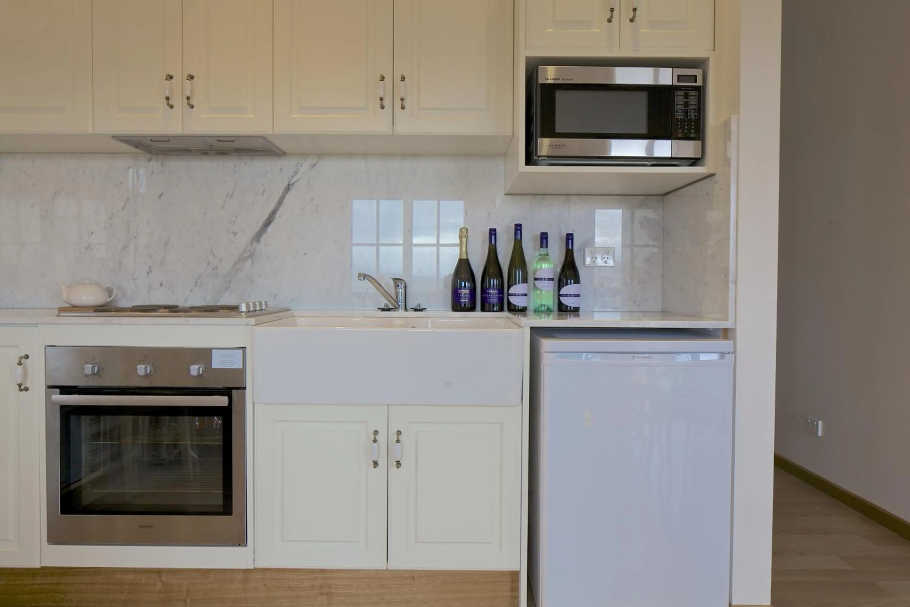 Kitchen or kitchenette in Riversdale Estate Cottages
