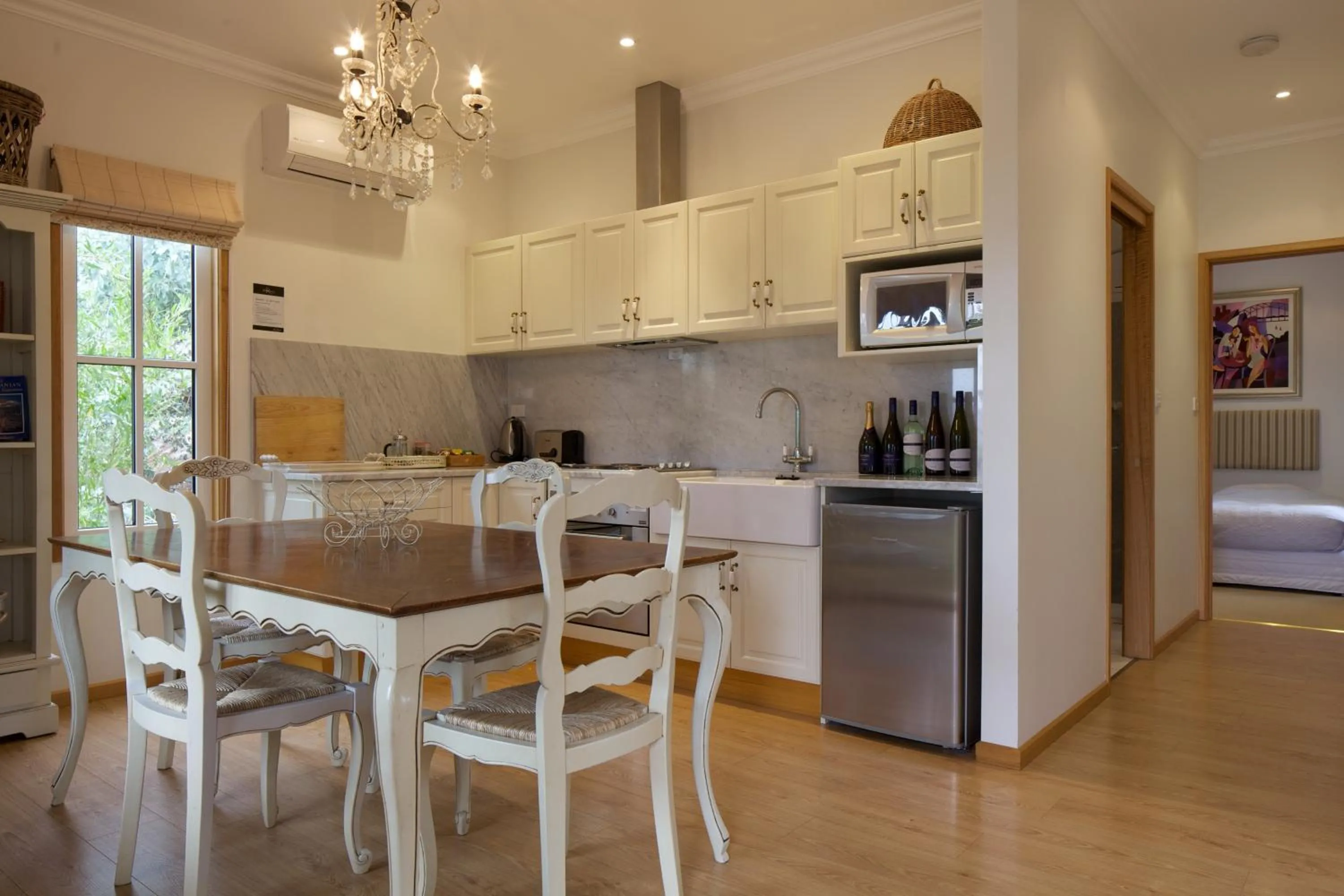 Kitchen or kitchenette in Riversdale Estate Cottages