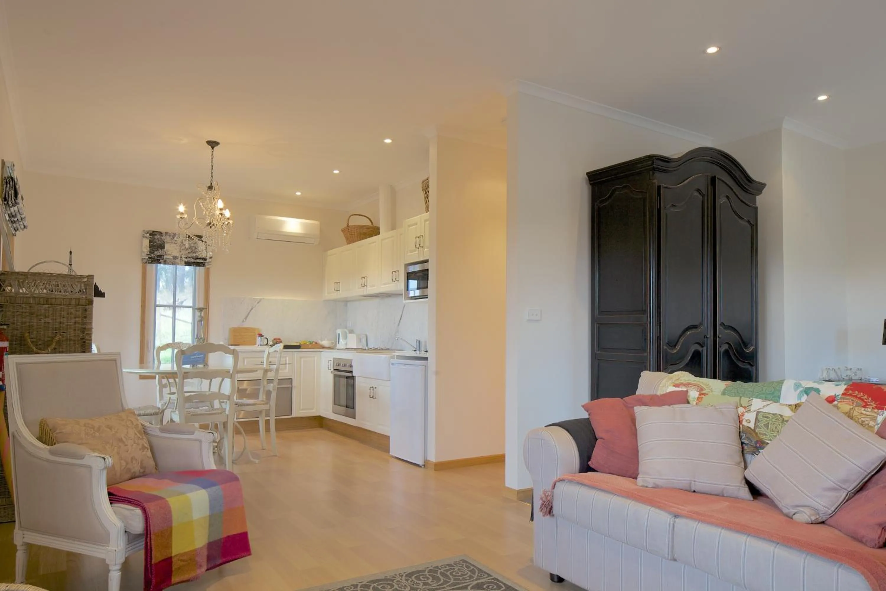 Kitchen or kitchenette in Riversdale Estate Cottages