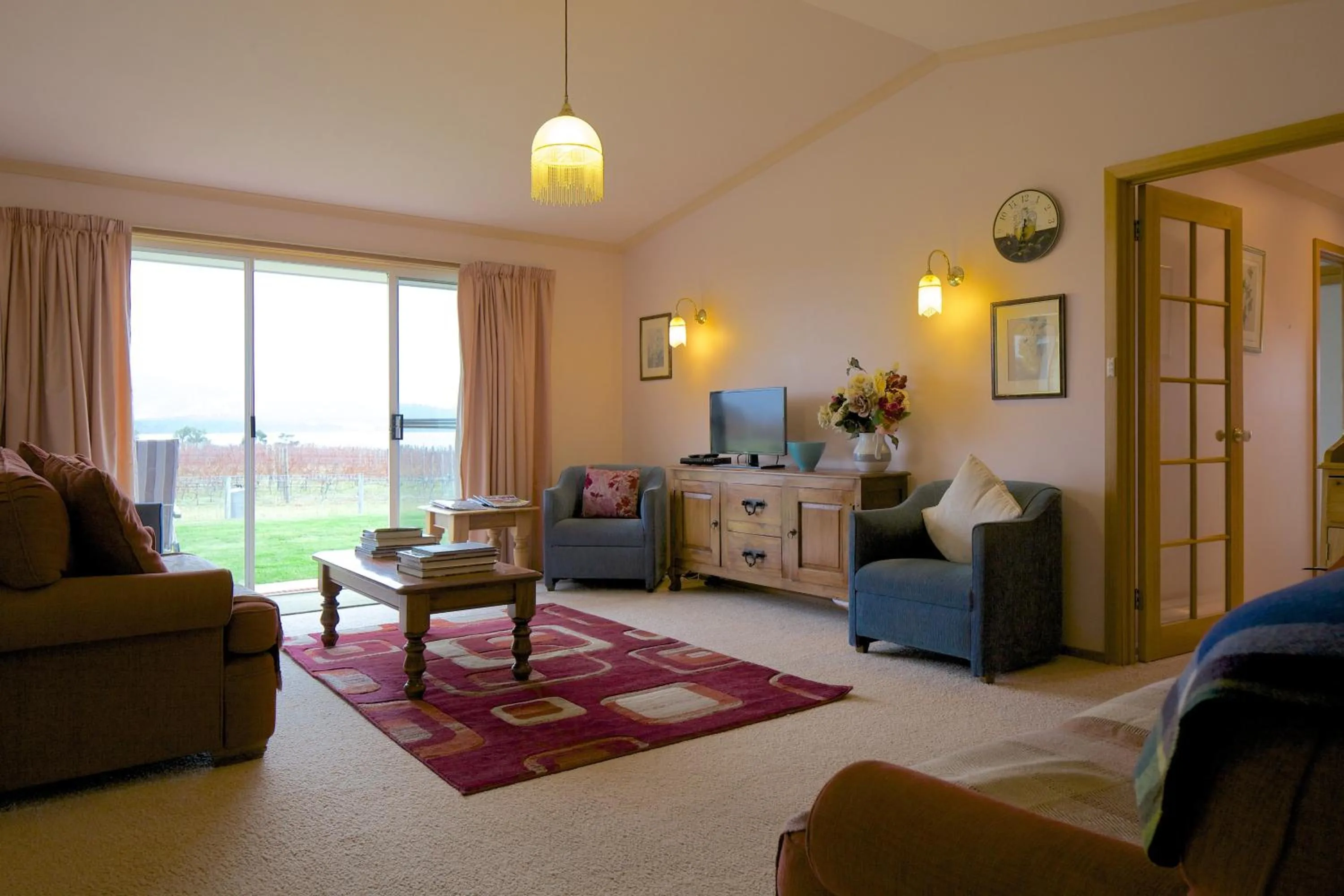 Living room in Riversdale Estate Cottages