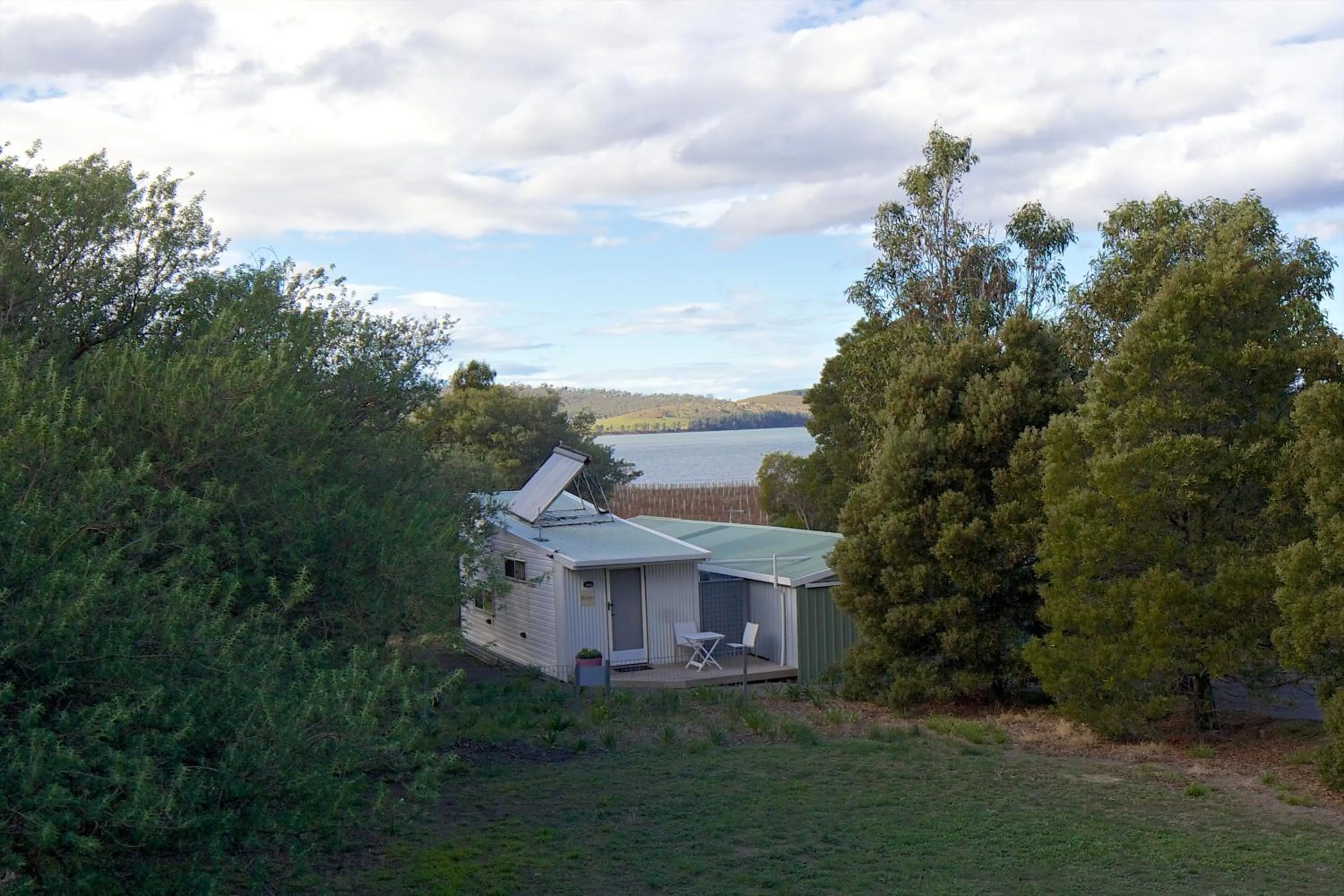 Garden view in Riversdale Estate Cottages