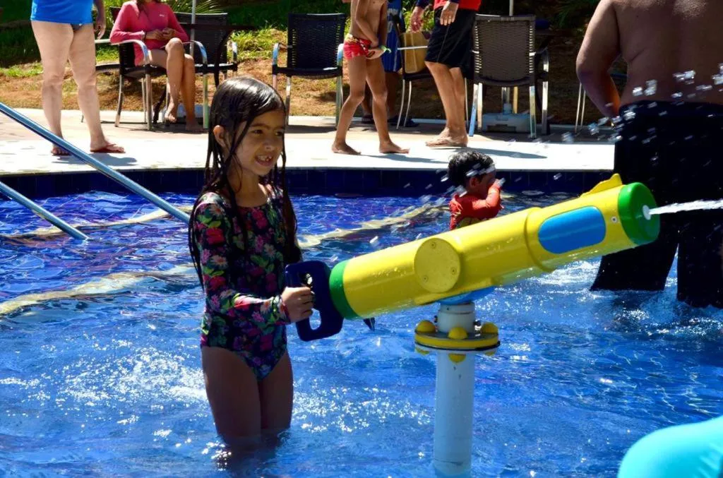 Aqua park in Hotel Fazenda Santa Barbara