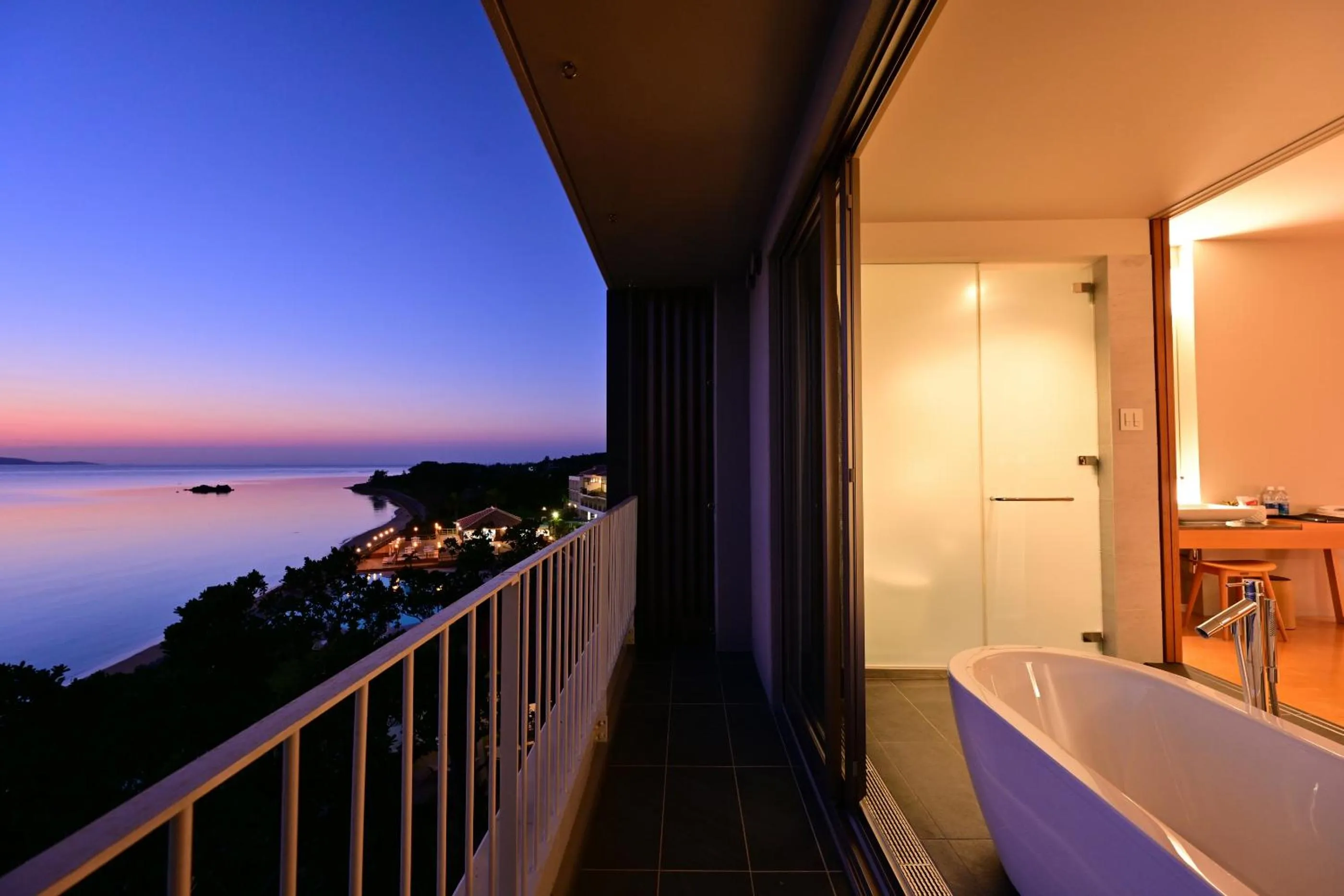 Balcony/Terrace in Beach Hotel Sunshine Ishigakijima