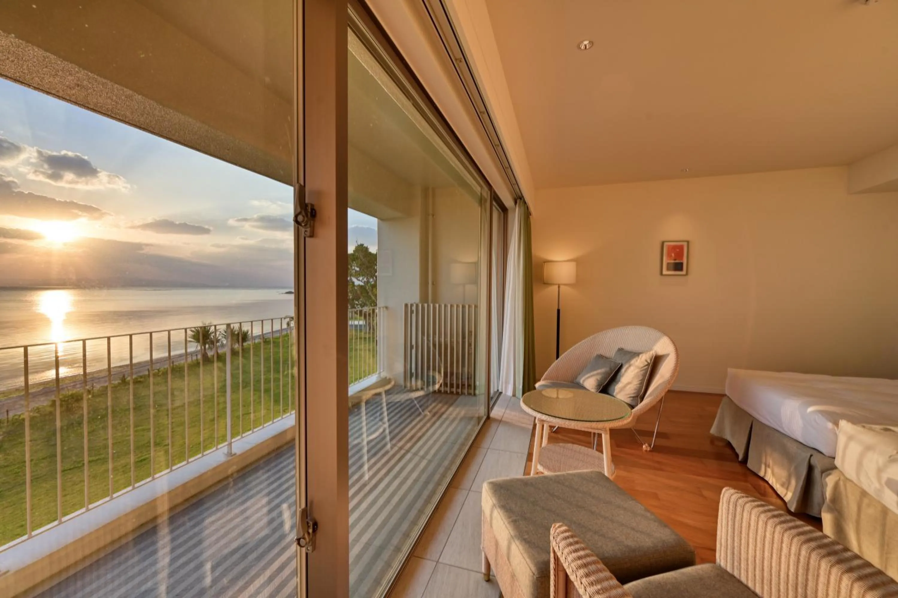 Sea view in Beach Hotel Sunshine Ishigakijima