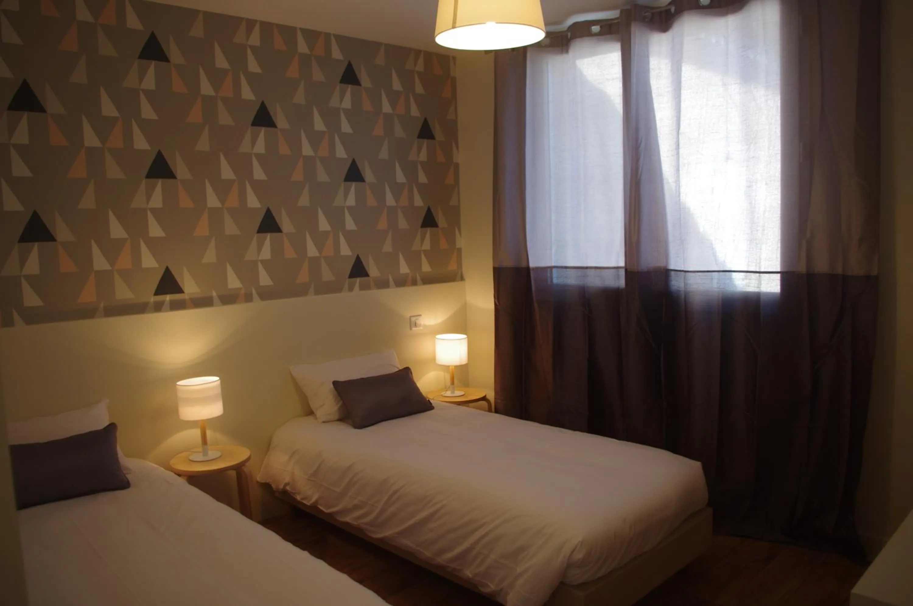 Bedroom, Bed in Hôtel Rapin