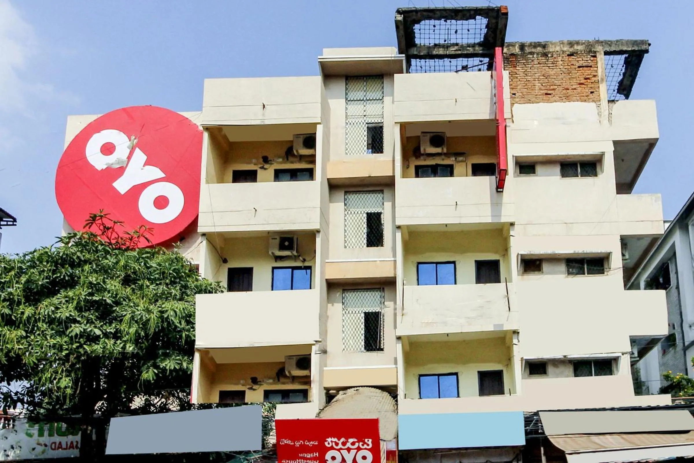 Facade/entrance in Hotel O Happy Guest House near LV Prasad eye Hospital