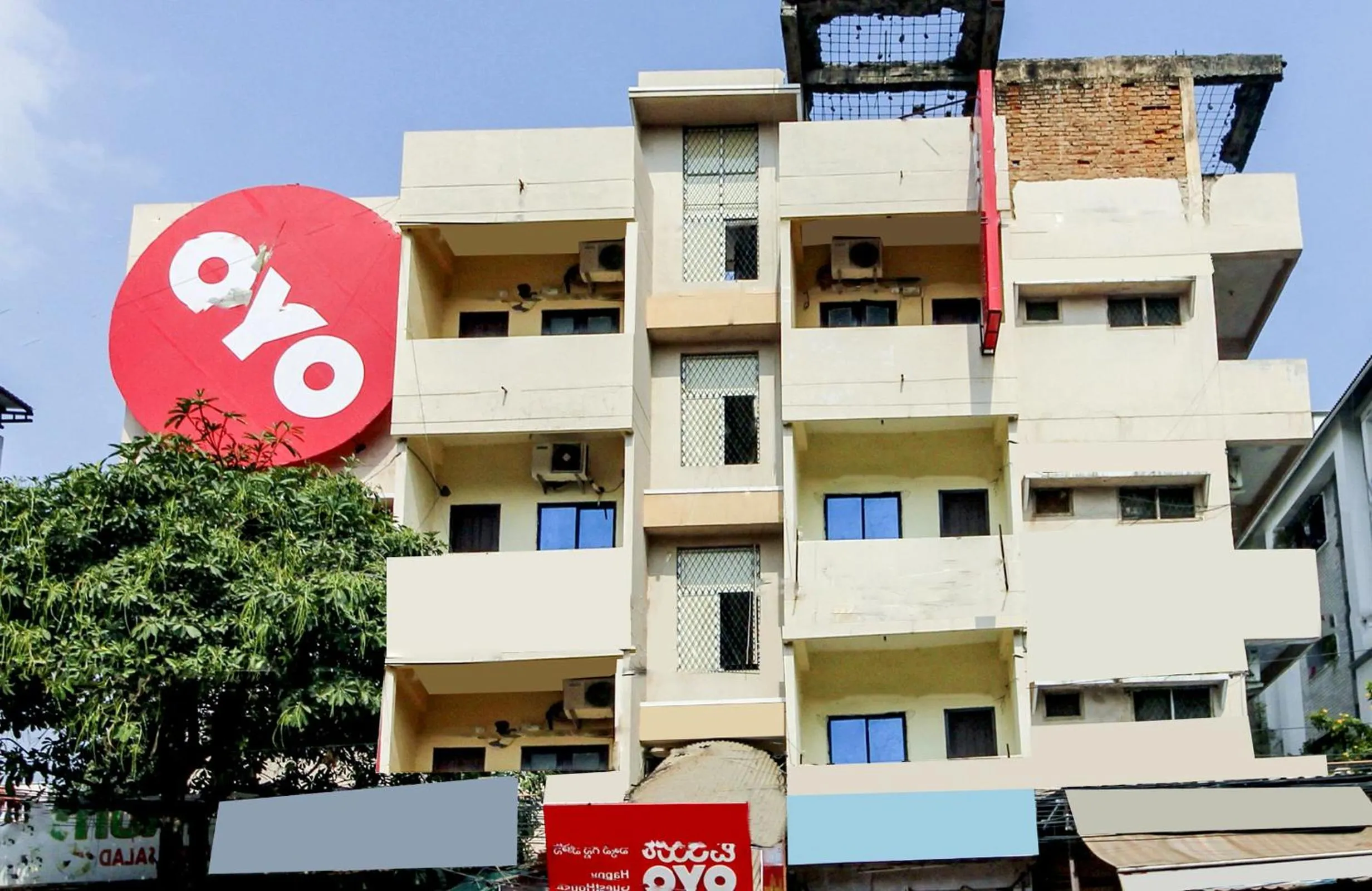 Facade/entrance in Hotel O Happy Guest House near LV Prasad eye Hospital