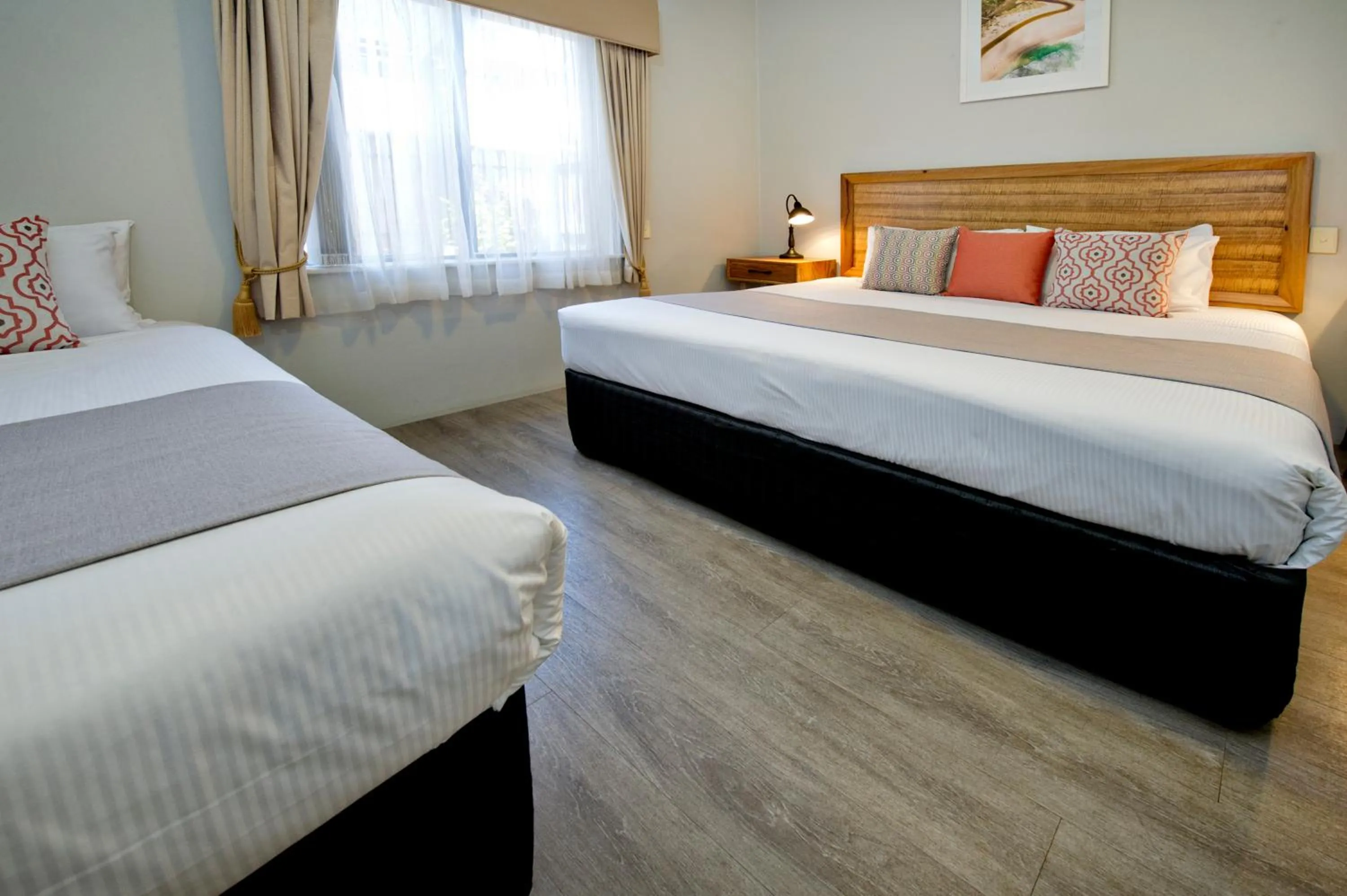 Bed in Vintages Accommodation