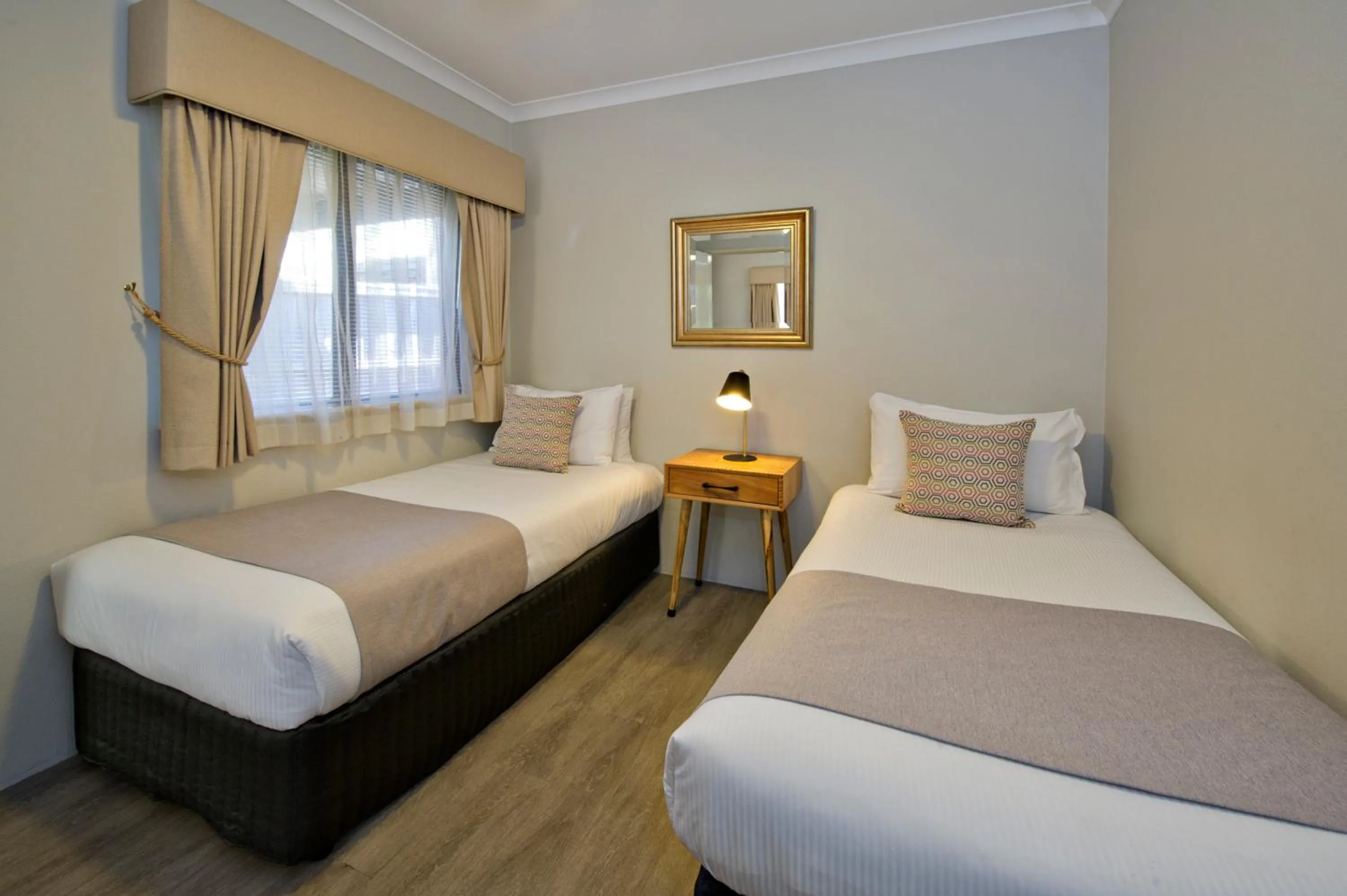 Bed in Vintages Accommodation