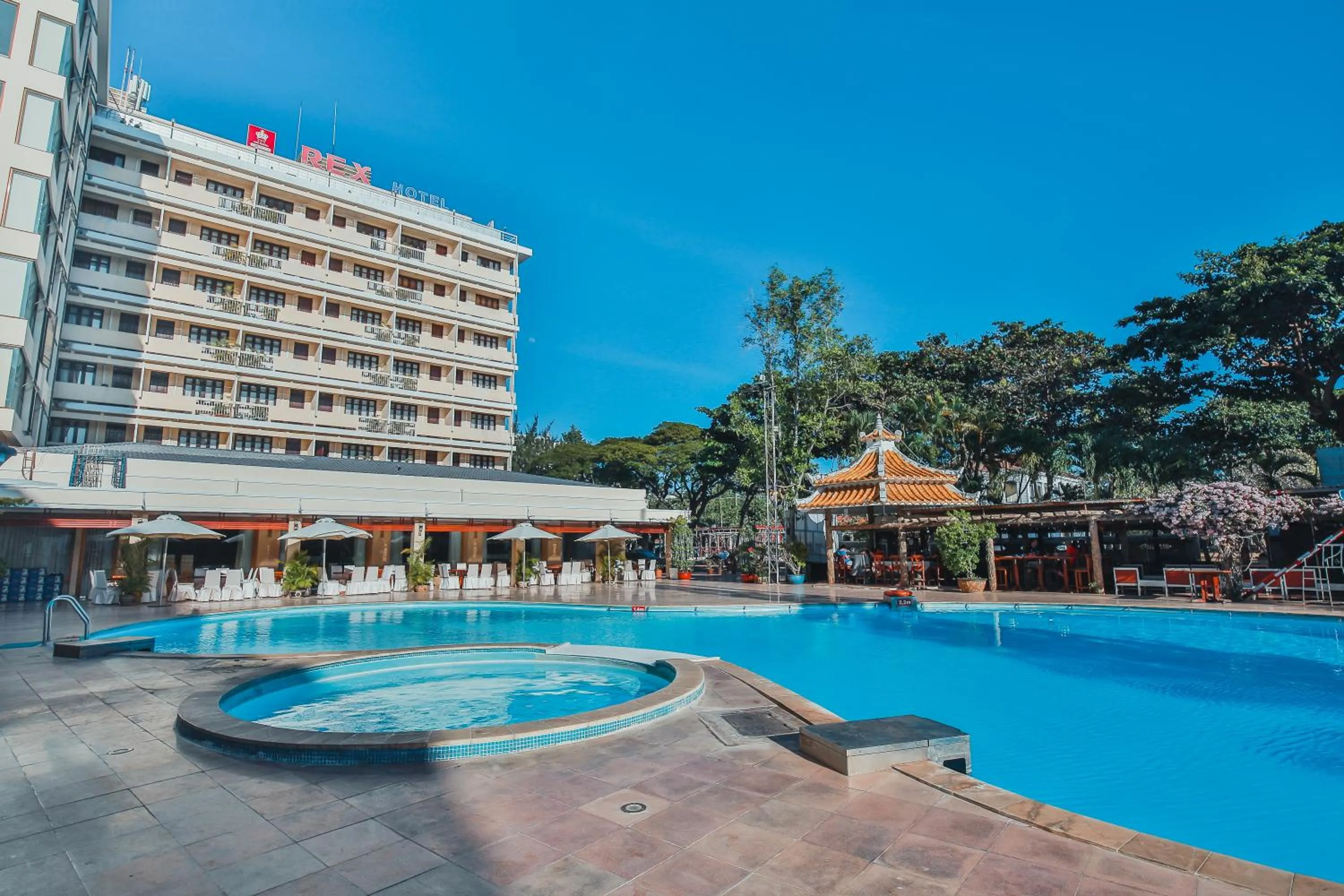 Swimming pool in Rex Hotel Vung Tau
