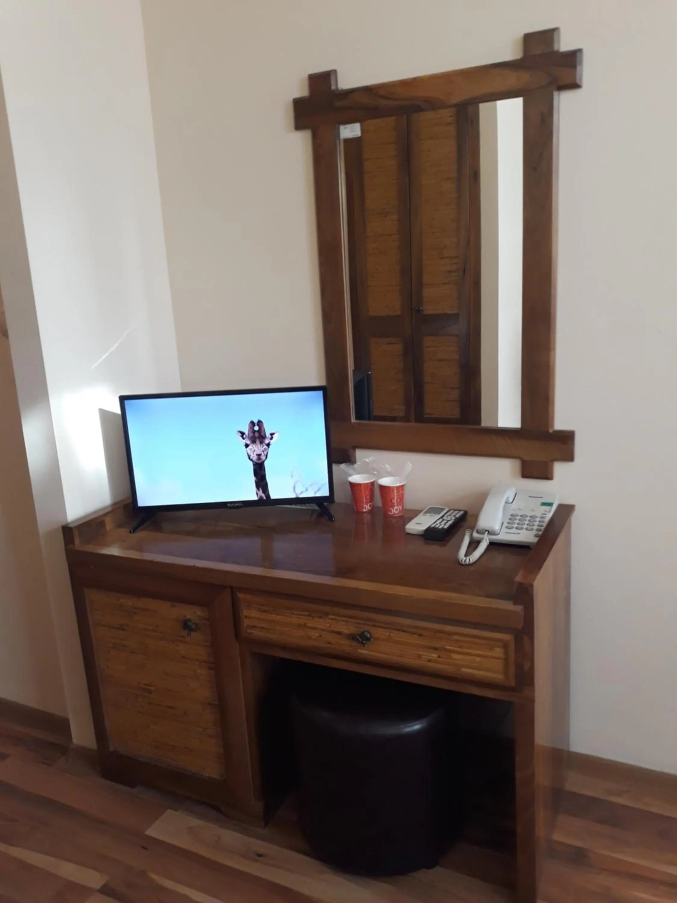 TV and multimedia in Three Dolphins Hotel with a Rooftop terracе