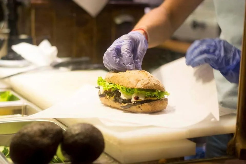 Restaurant/places to eat in Three Dolphins Hotel with a Rooftop terracе