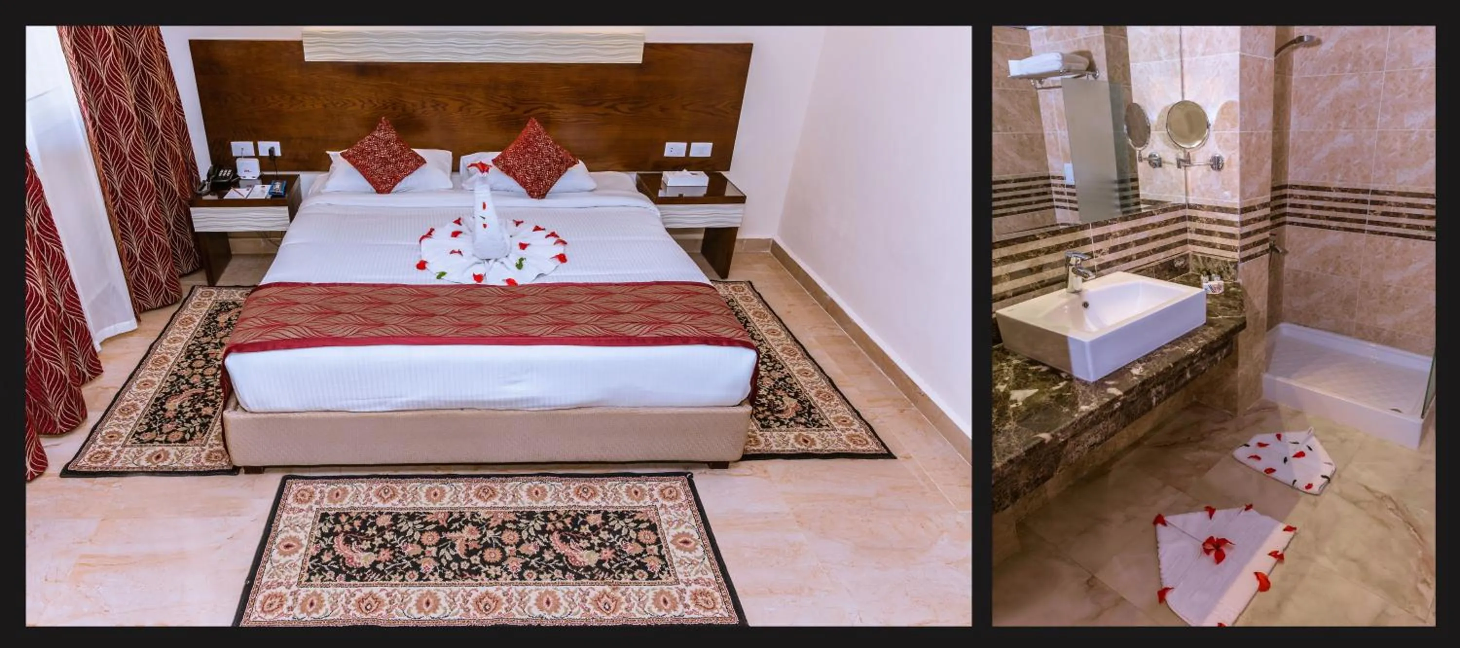 Photo of the whole room, Bed in Golden Beach Resort