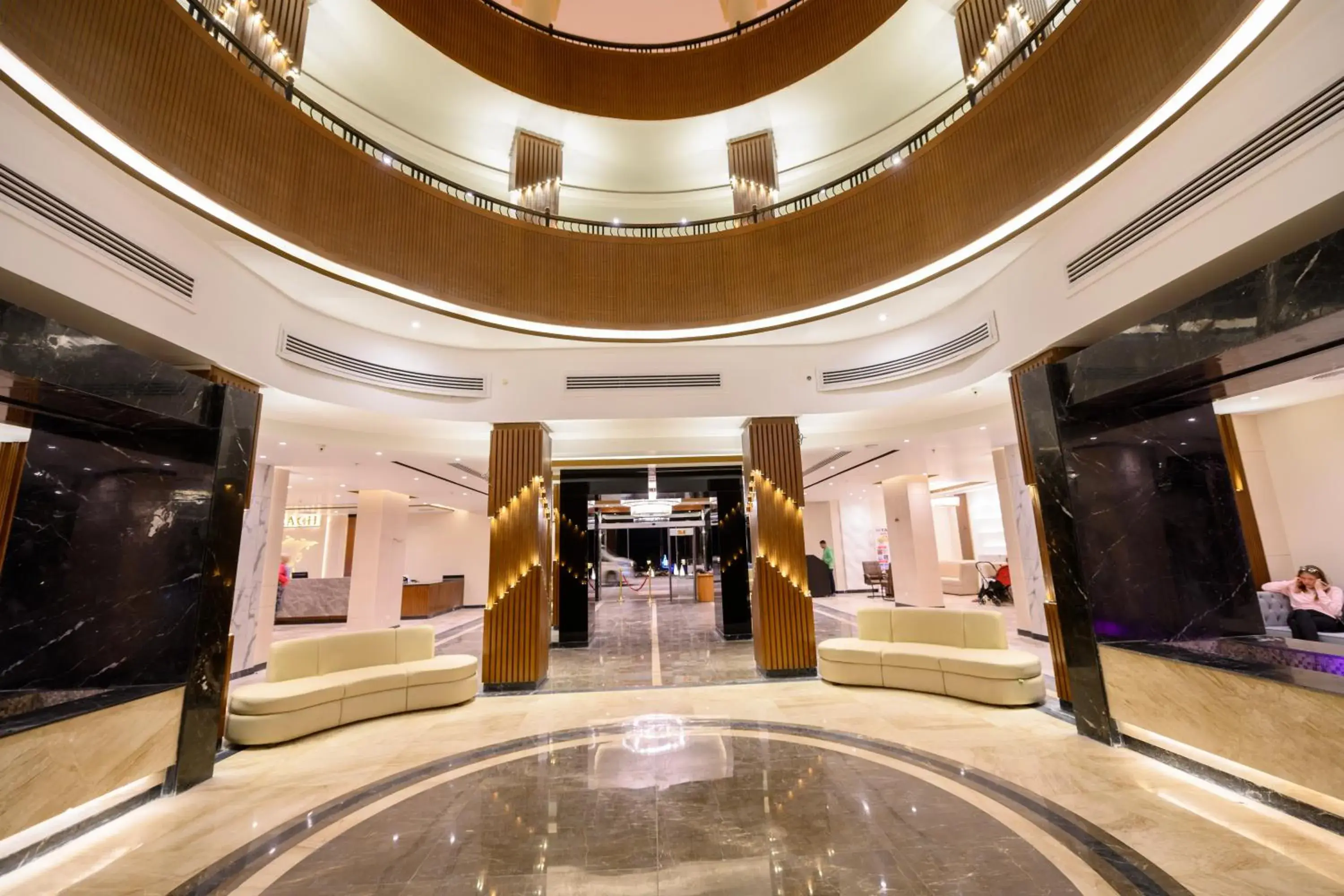 Lobby or reception in Golden Beach Resort Lobby or reception in Golden Beach Resort