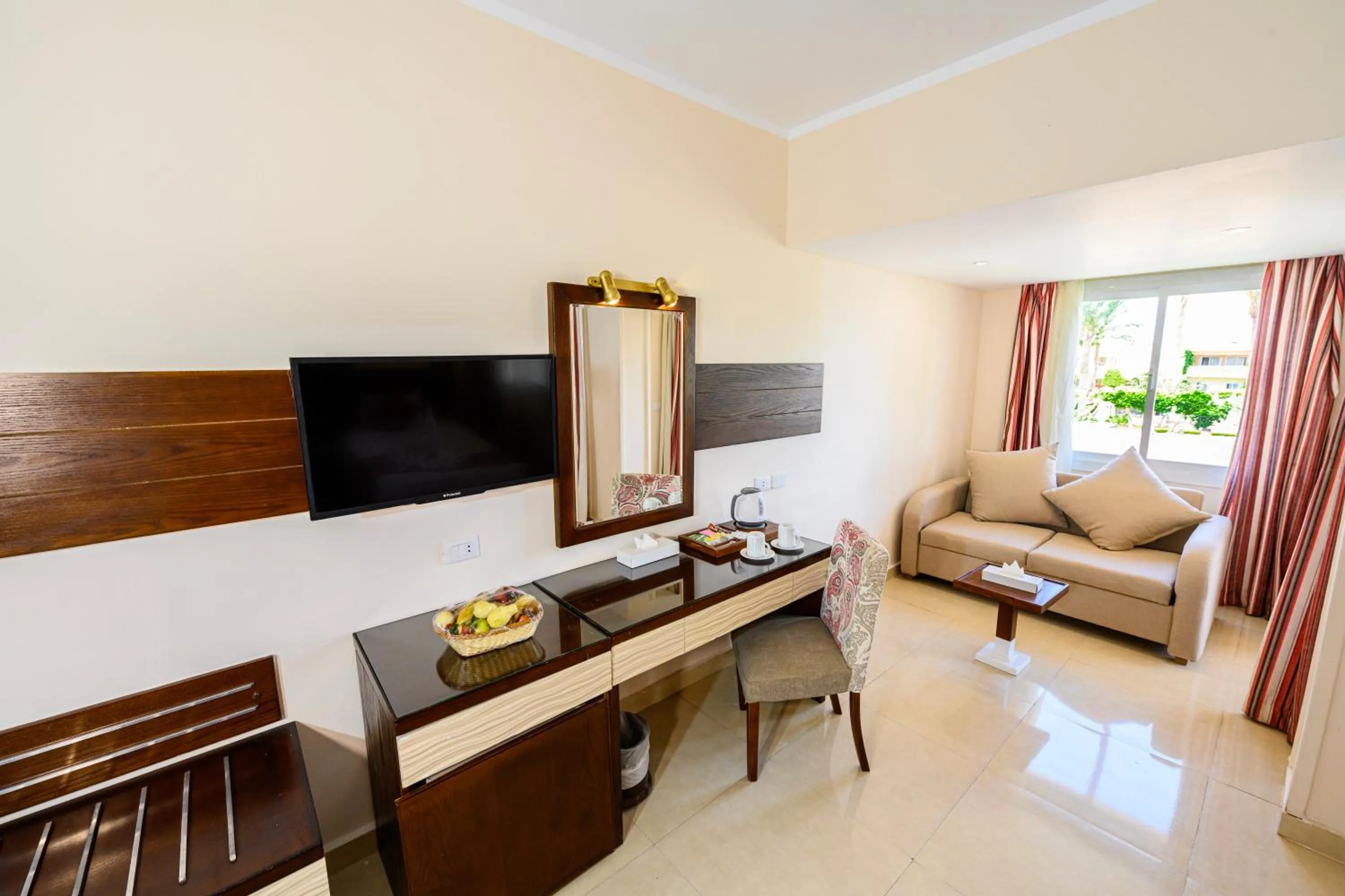 Seating area in Golden Beach Resort