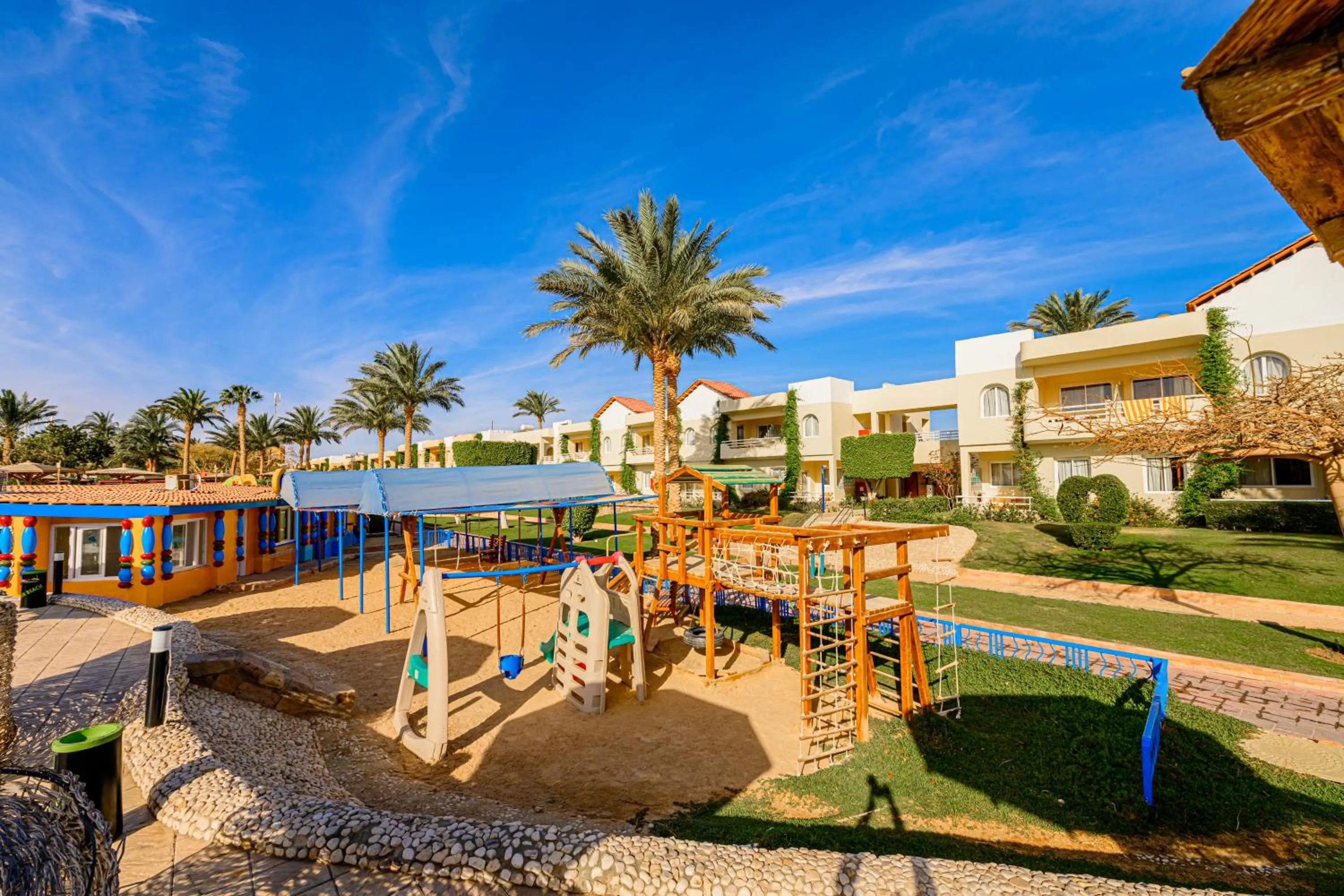 Children play ground in Golden Beach Resort